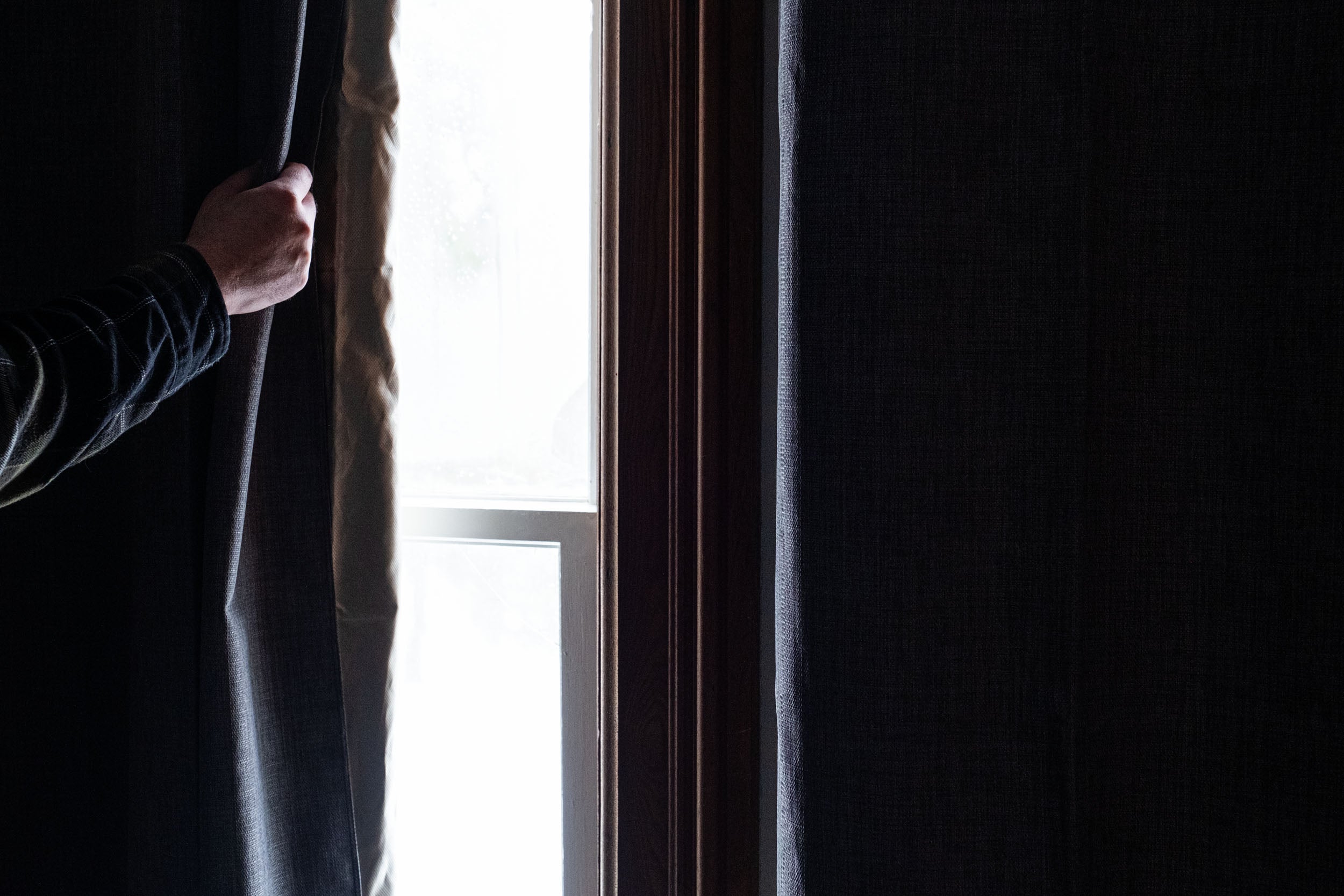 EMF Shielding Room Darkening Curtains