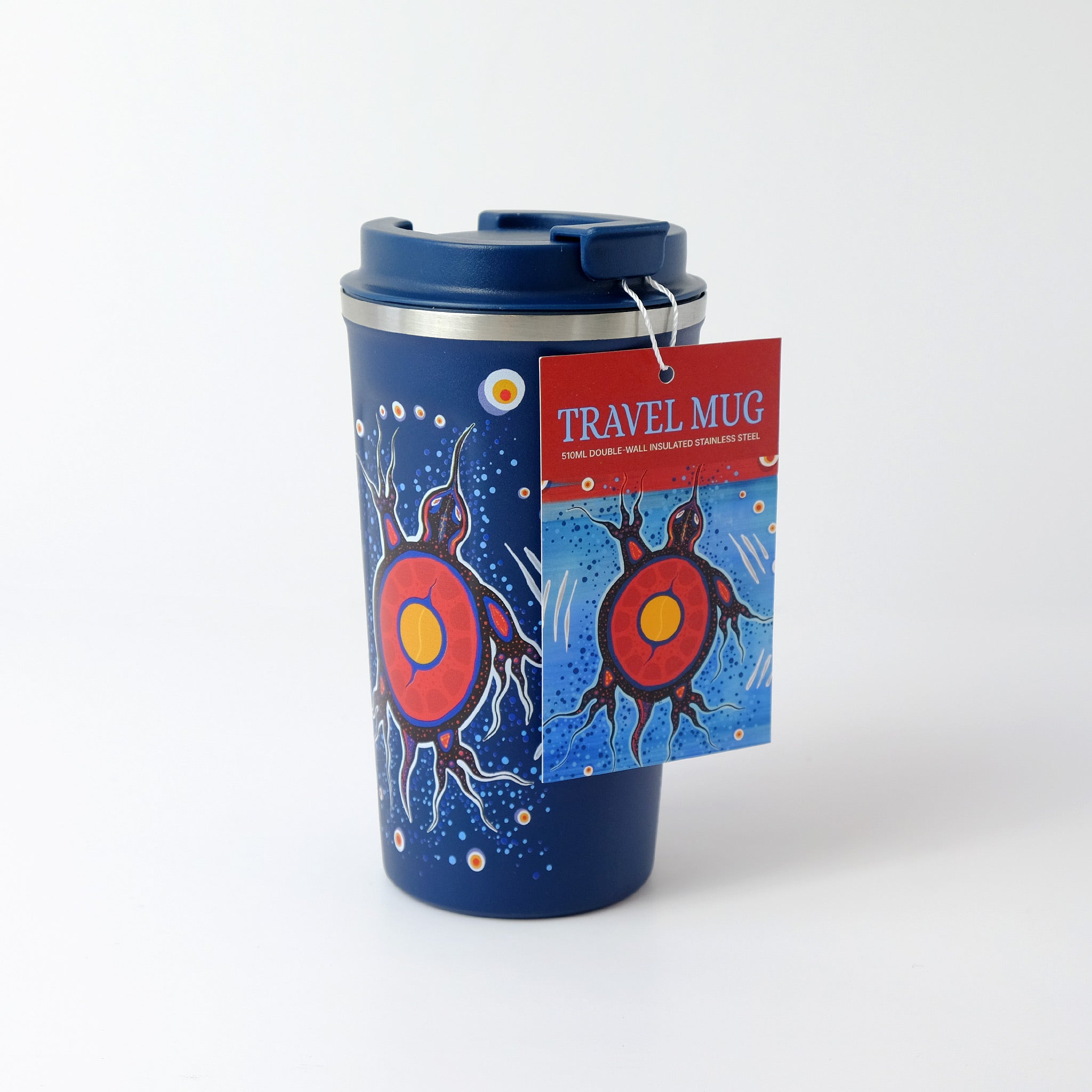 Indigenous Art Travel Mug