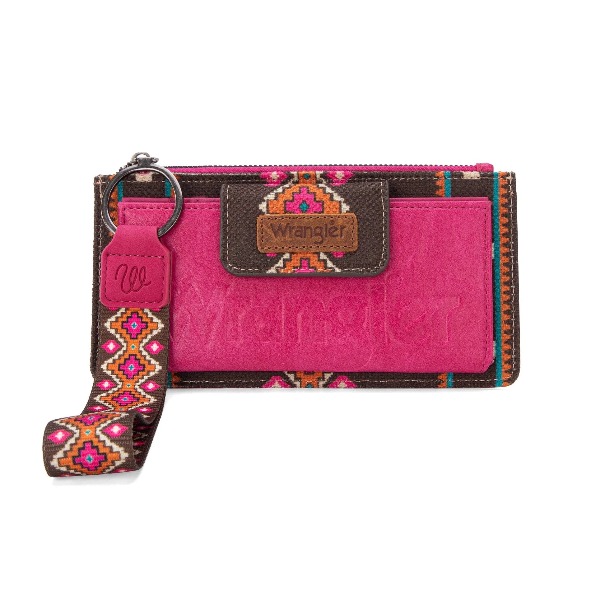 Aztec Print Bi-Fold Wallet Wristlet