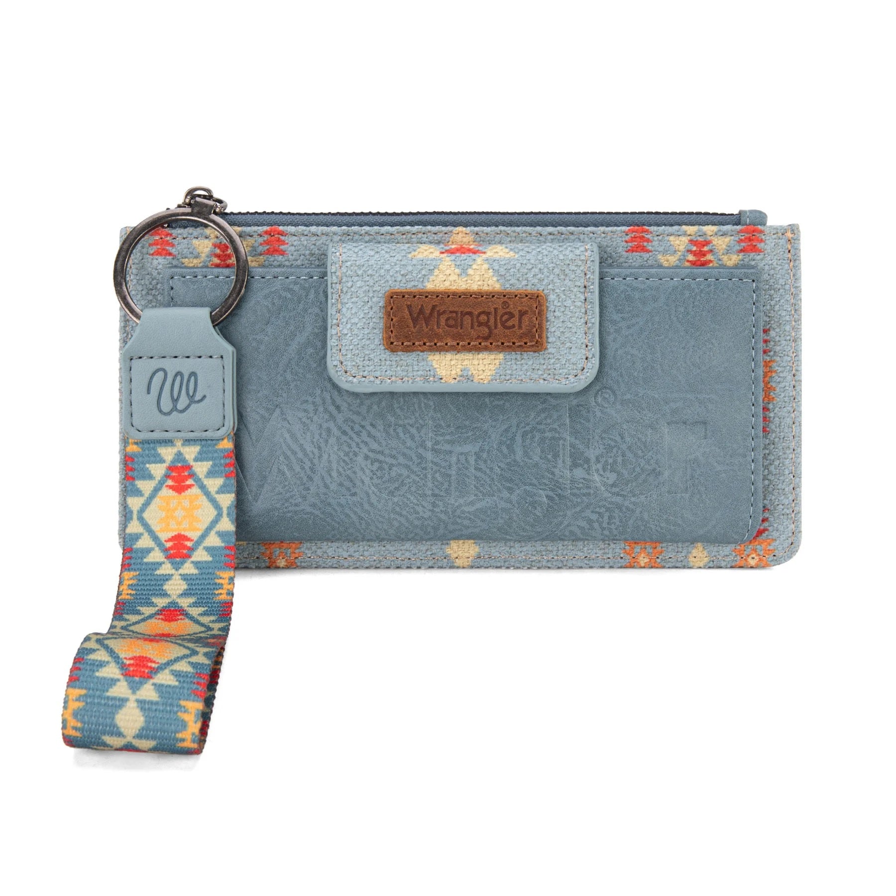 Aztec Print Bi-Fold Wallet Wristlet