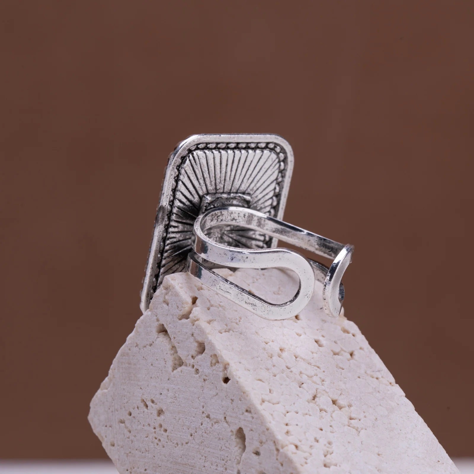 Vintage Silver Turquoise Ring