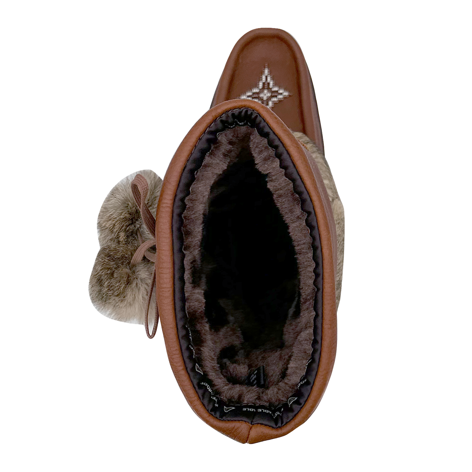 Women's Snowy Owl Waterproof Grain Leather Mukluk Boots