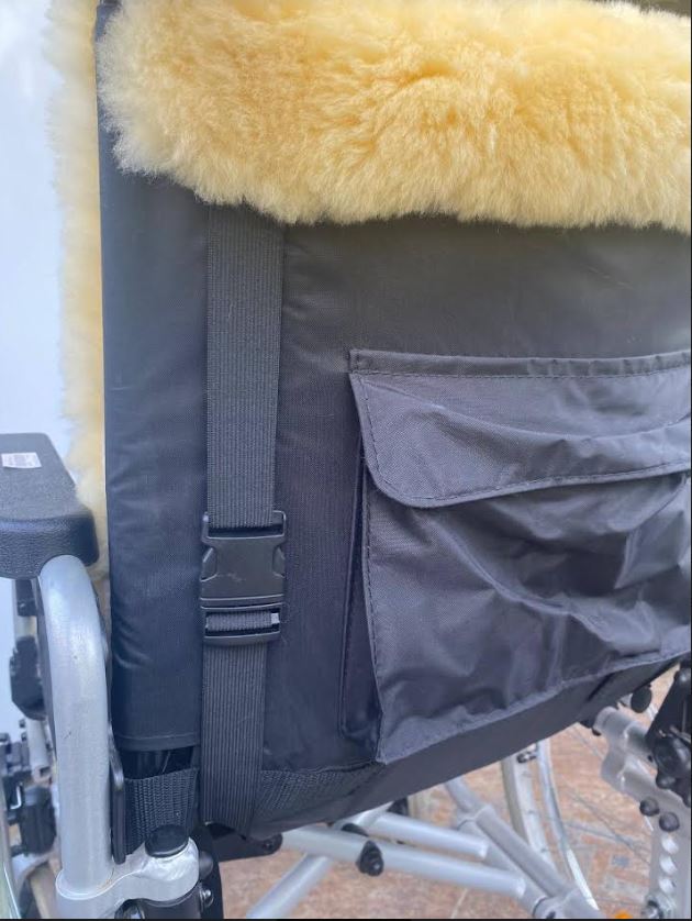 Sheepskin Wheelchair Cover