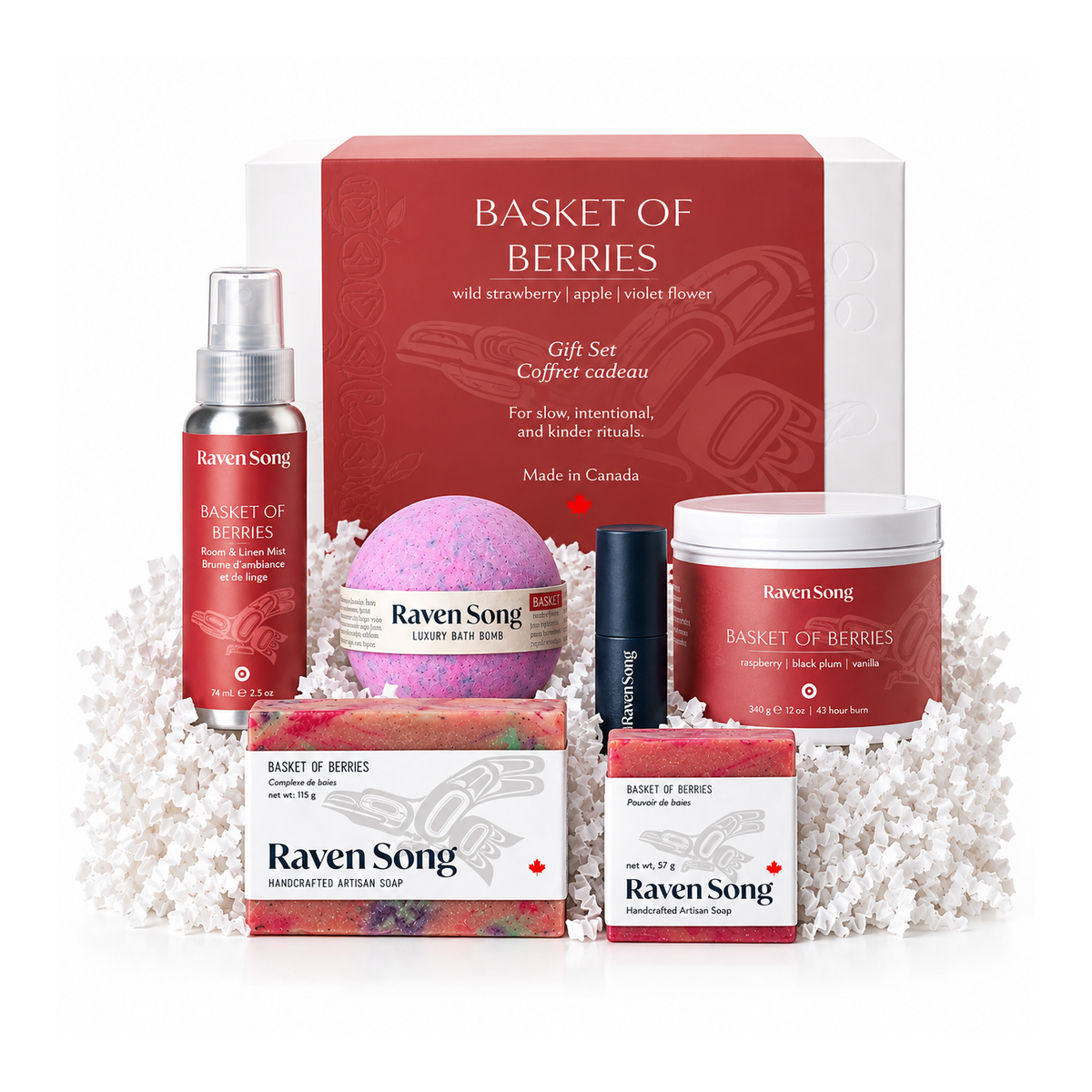 Basket Of Berries Luxury Artisan Gift Box
