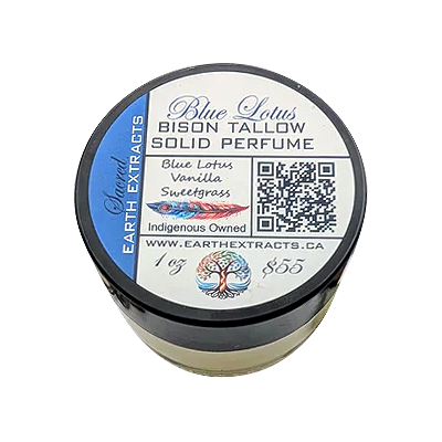 Blue Lotus Bison Tallow Perfume