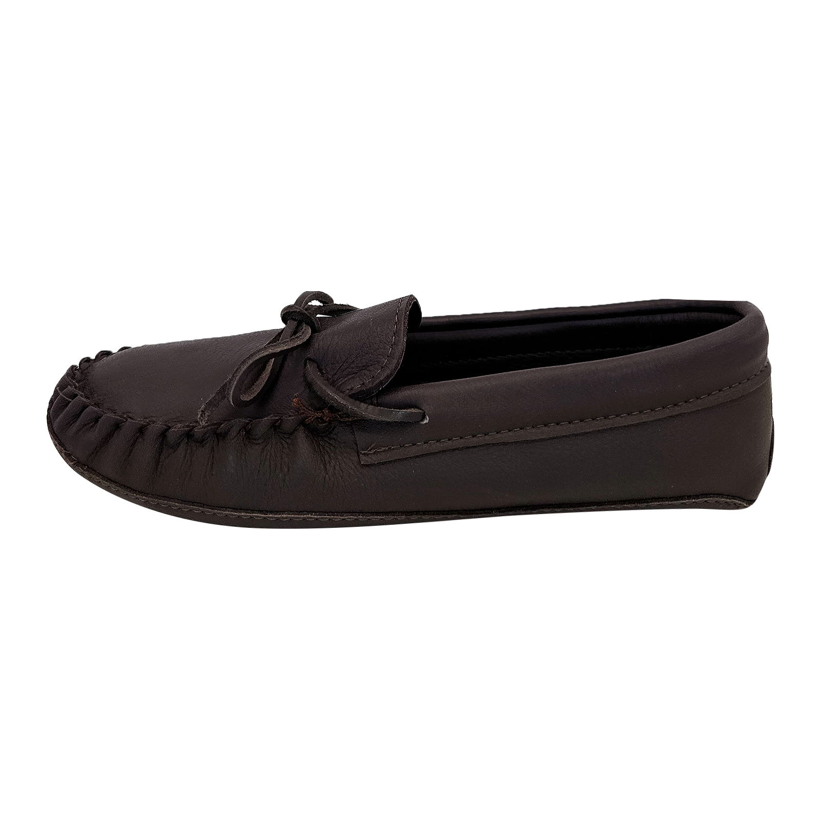 Men's Soft Sole Double Deerskin Leather Moccasins