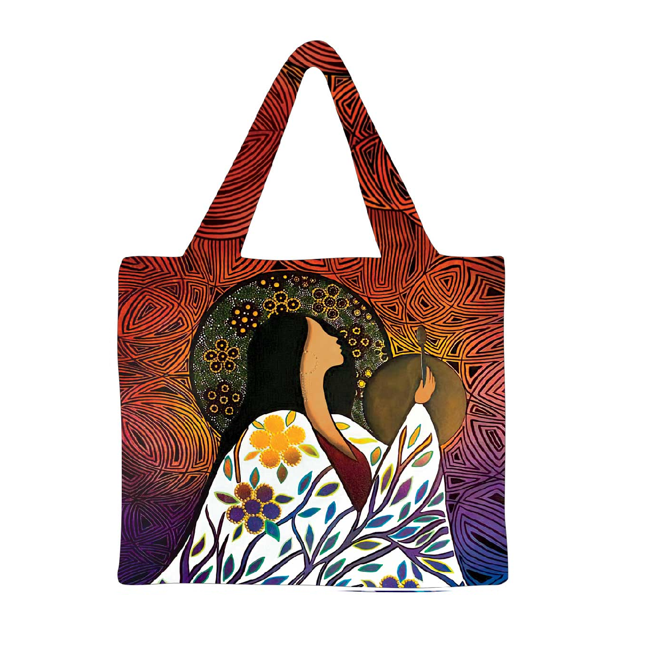 Indigenous Art Reusable Shopping Bag