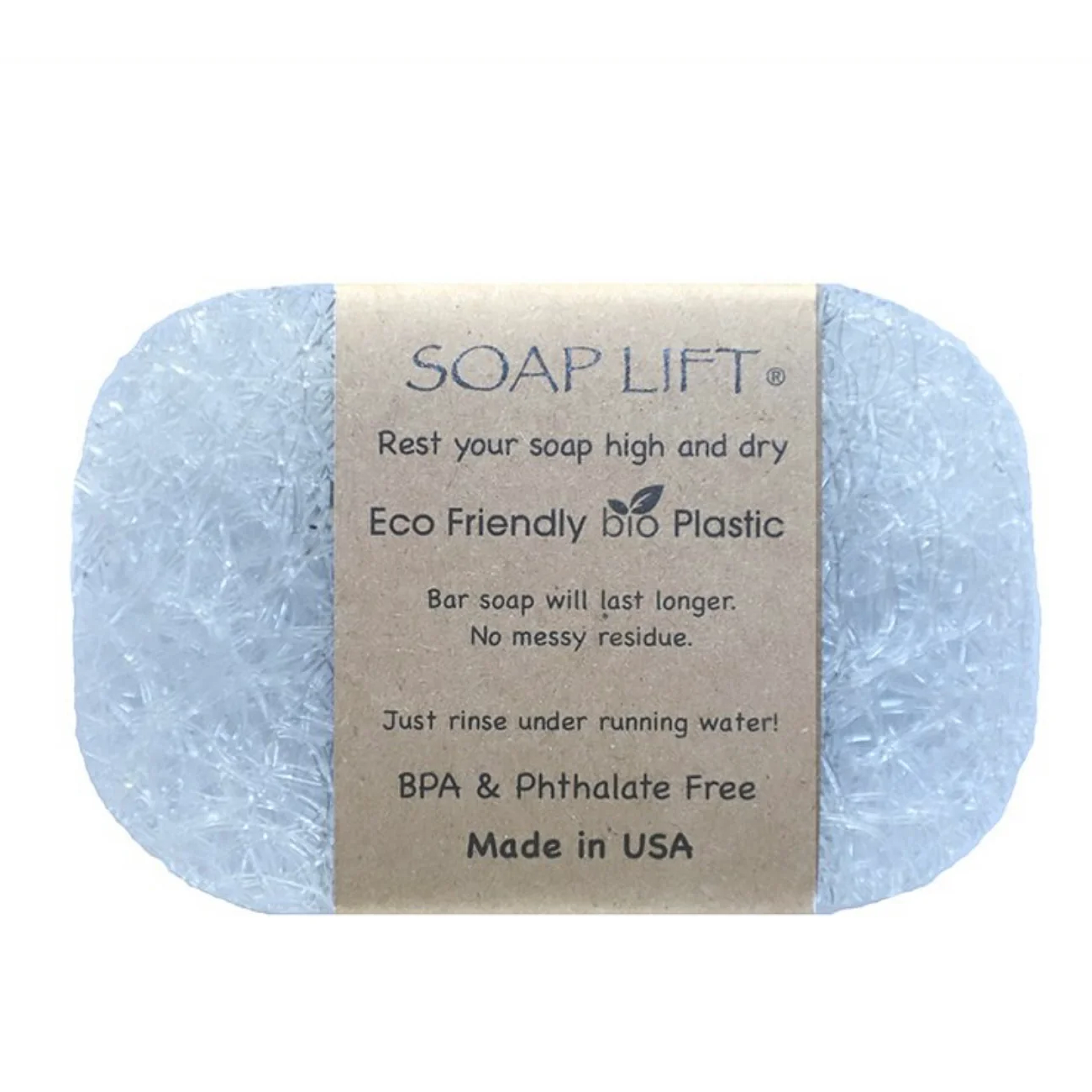 Oval Soap Lift Keep Your Soap High & Dry