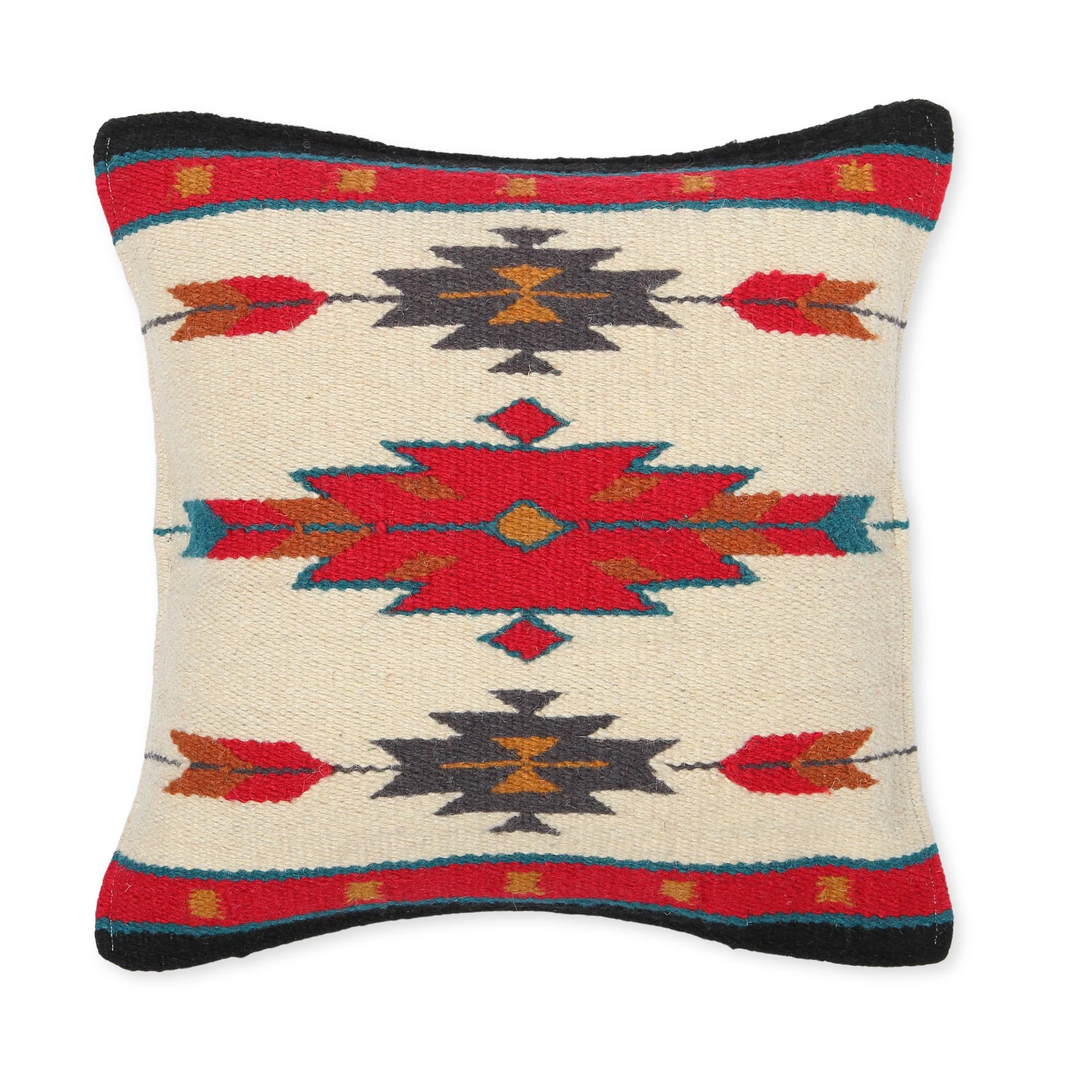 Wool Maya Modern Pillow Cover Sham