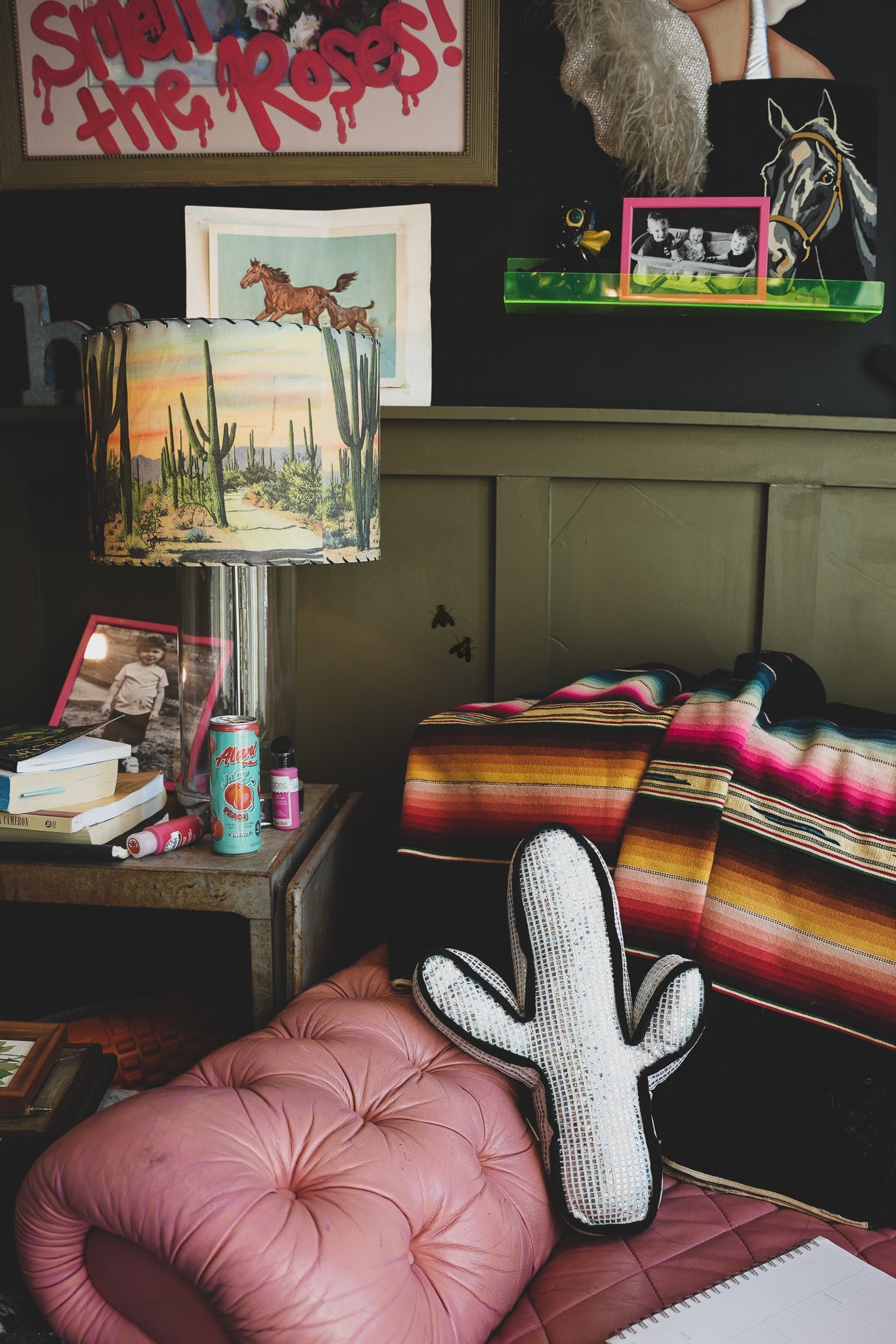 Cactus Accent Pillow