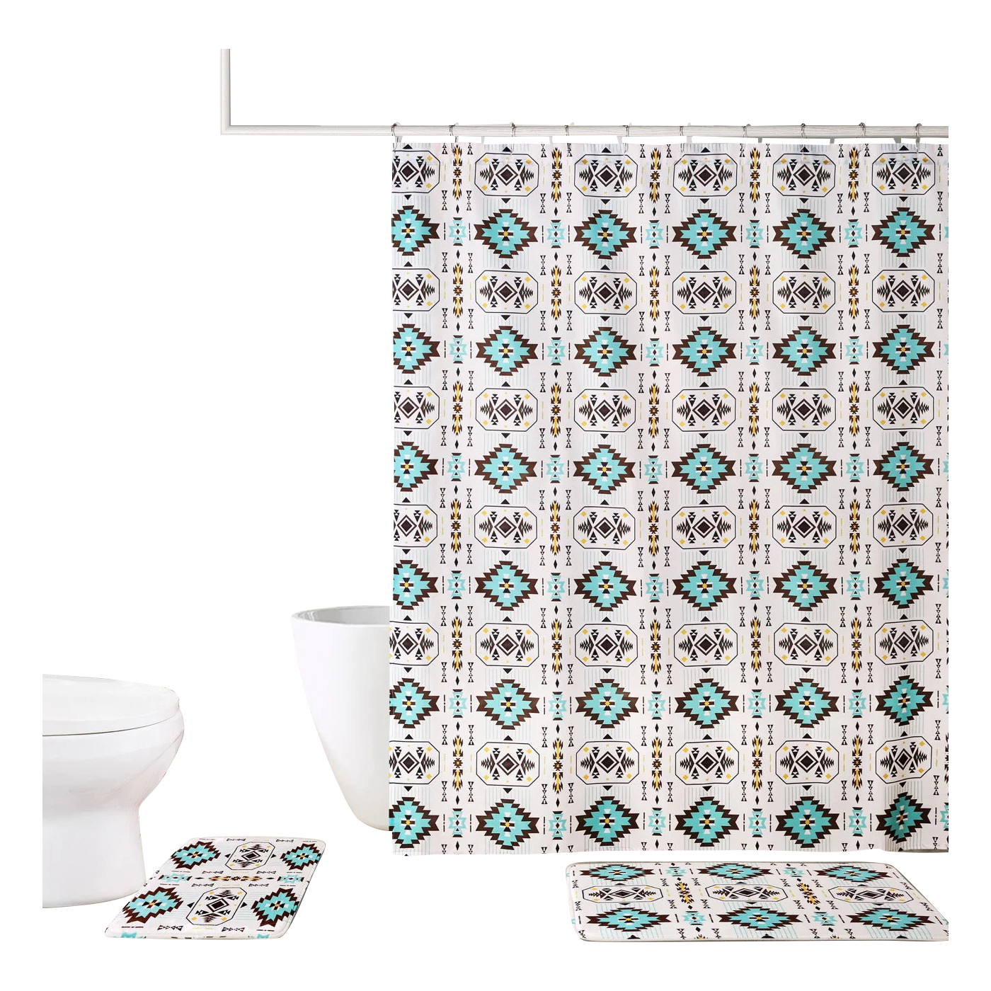 Indigenous Art Bathroom Set (Final Clearance)