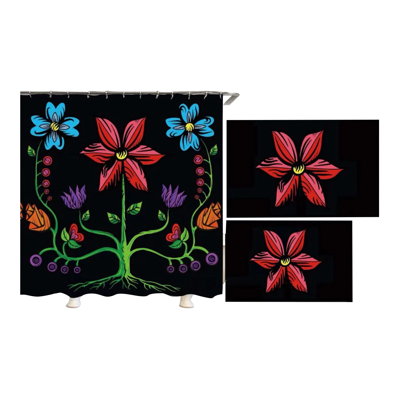 Indigenous Art Bathroom Set (Final Clearance)