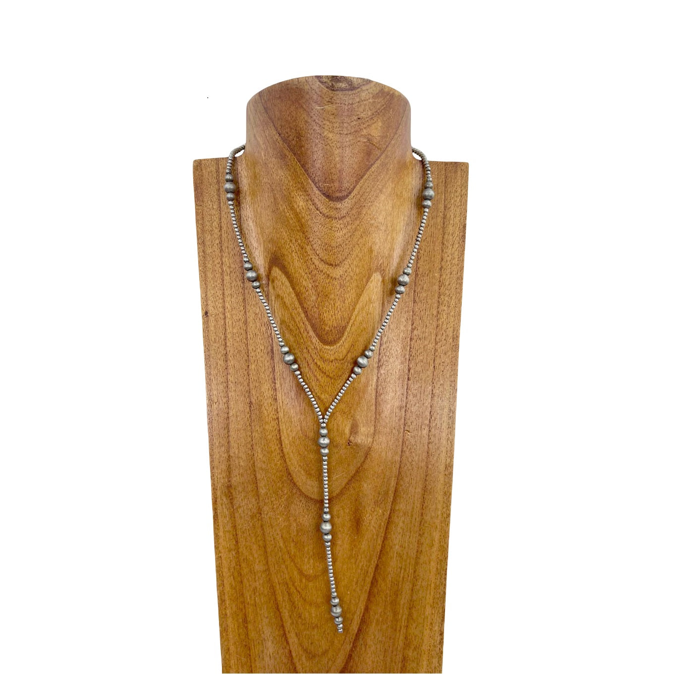 Navajo Pearl Bead Y-Necklace