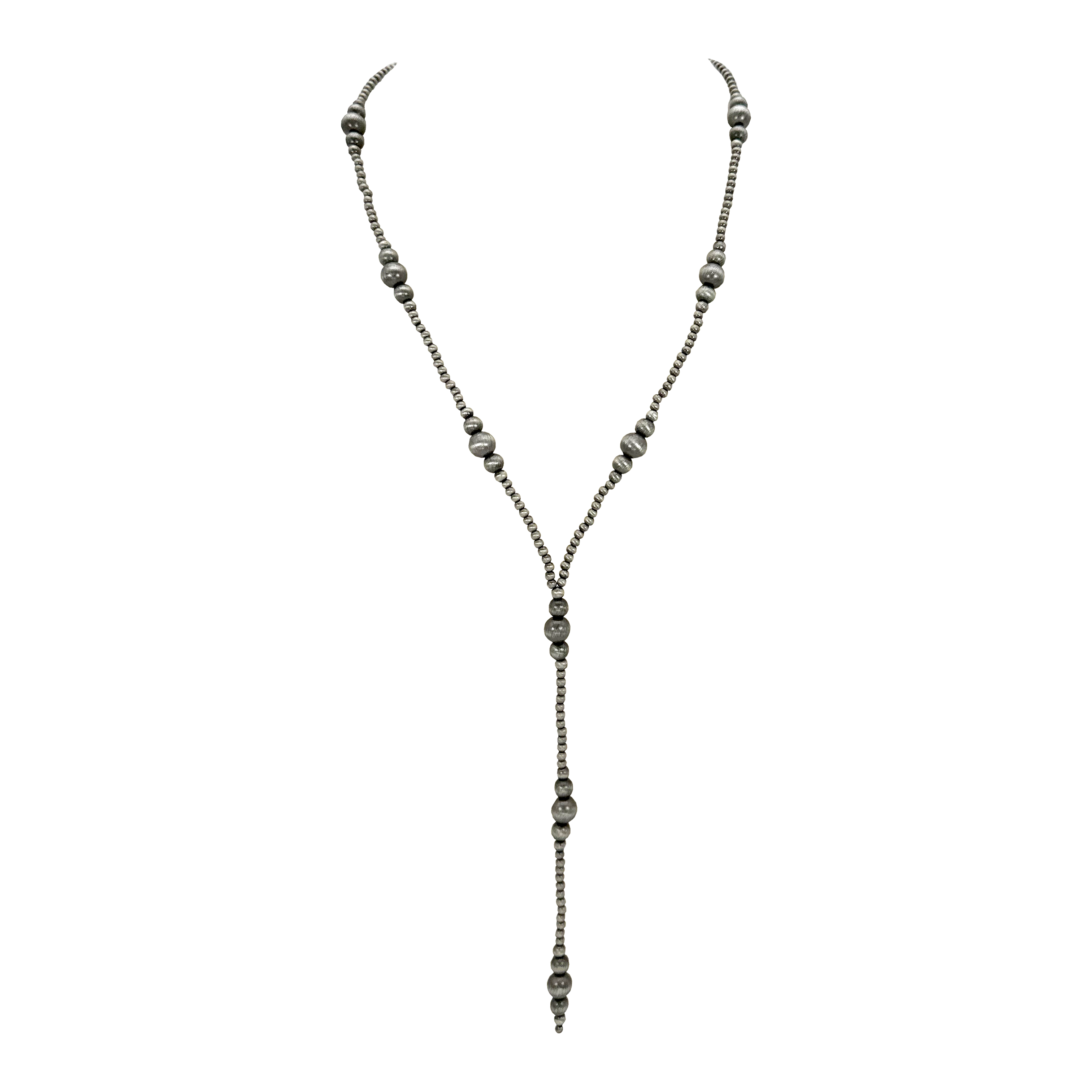 Navajo Pearl Bead Y-Necklace
