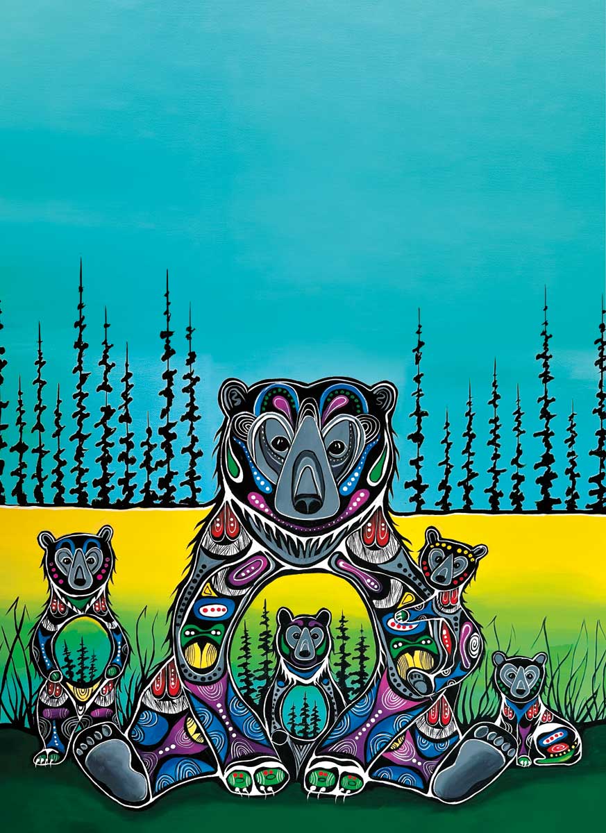 Indigenous Art Microfiber Tea Towels