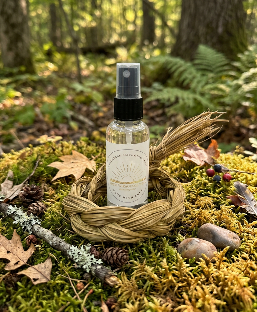 Haini Wiragusge Wiga Sweetgrass Smudging Spray