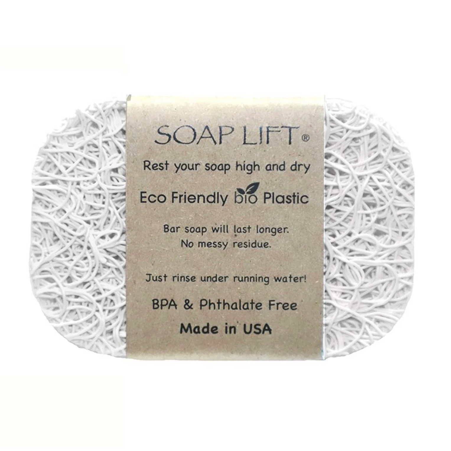 Oval Soap Lift Keep Your Soap High & Dry