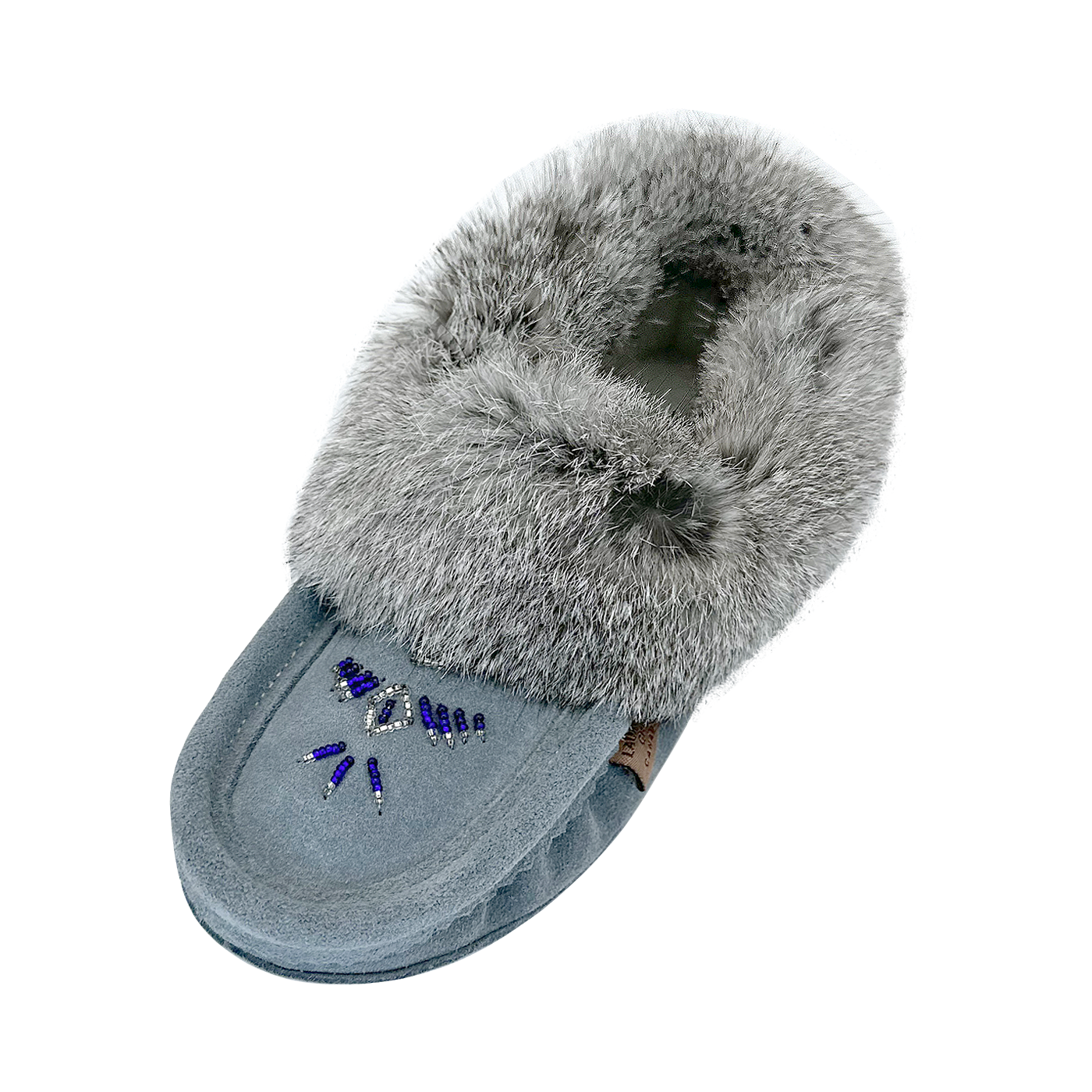Women's Rabbit Fur Moccasins