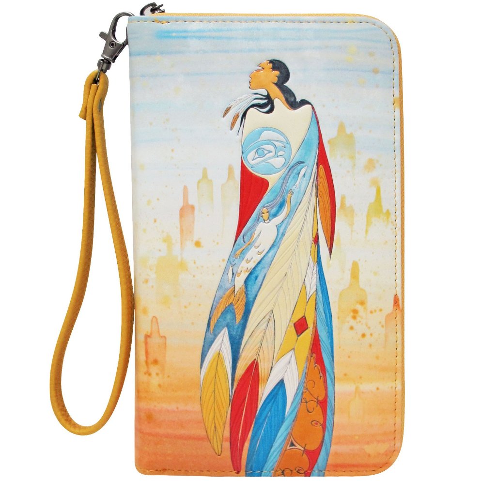 Native American Art Travel Wallet