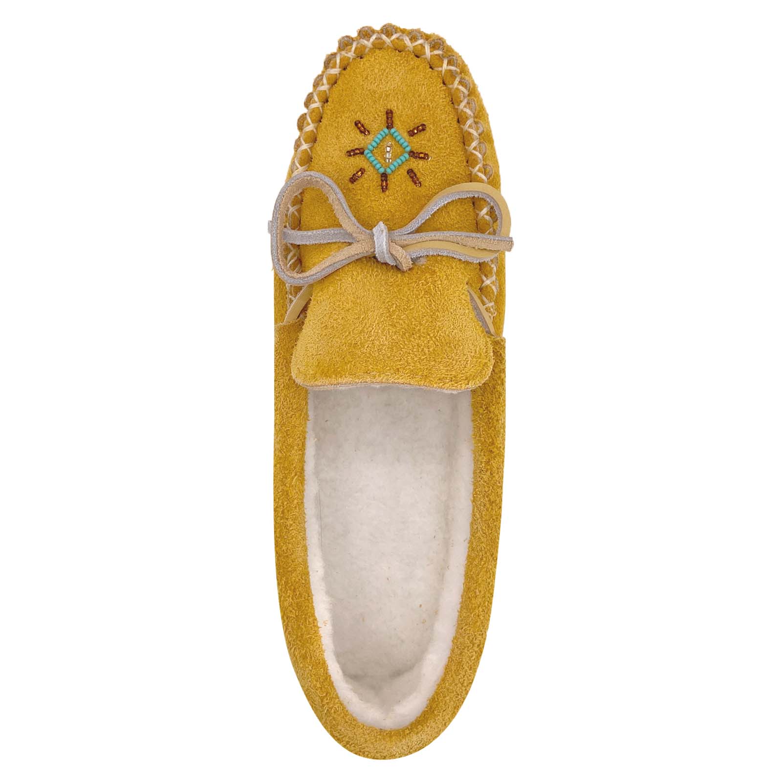 Women's Lined Suede Moccasins