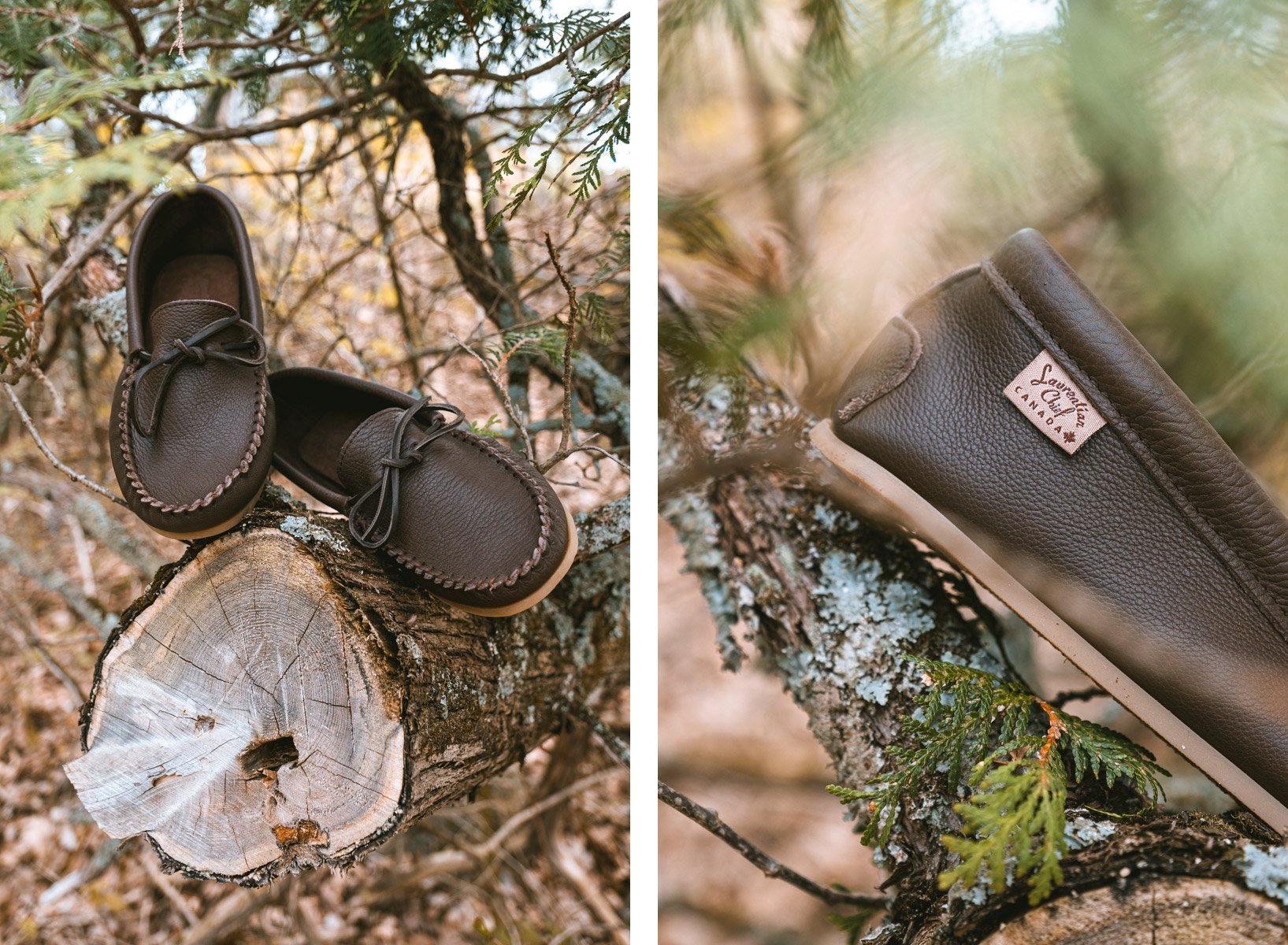 Men's Leather Moccasin Shoes