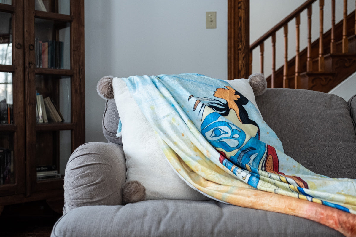 Native American Art Throw