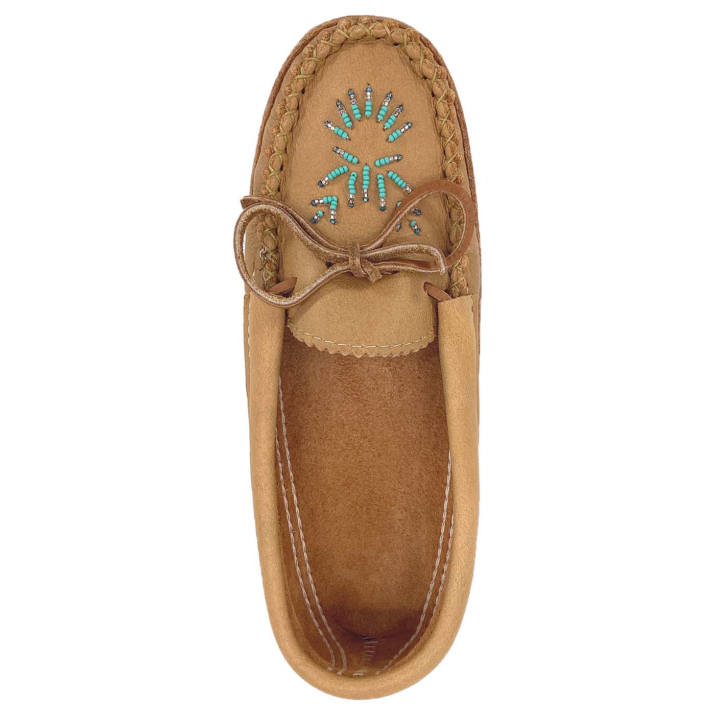 Women's Beaded Moose Hide Moccasins