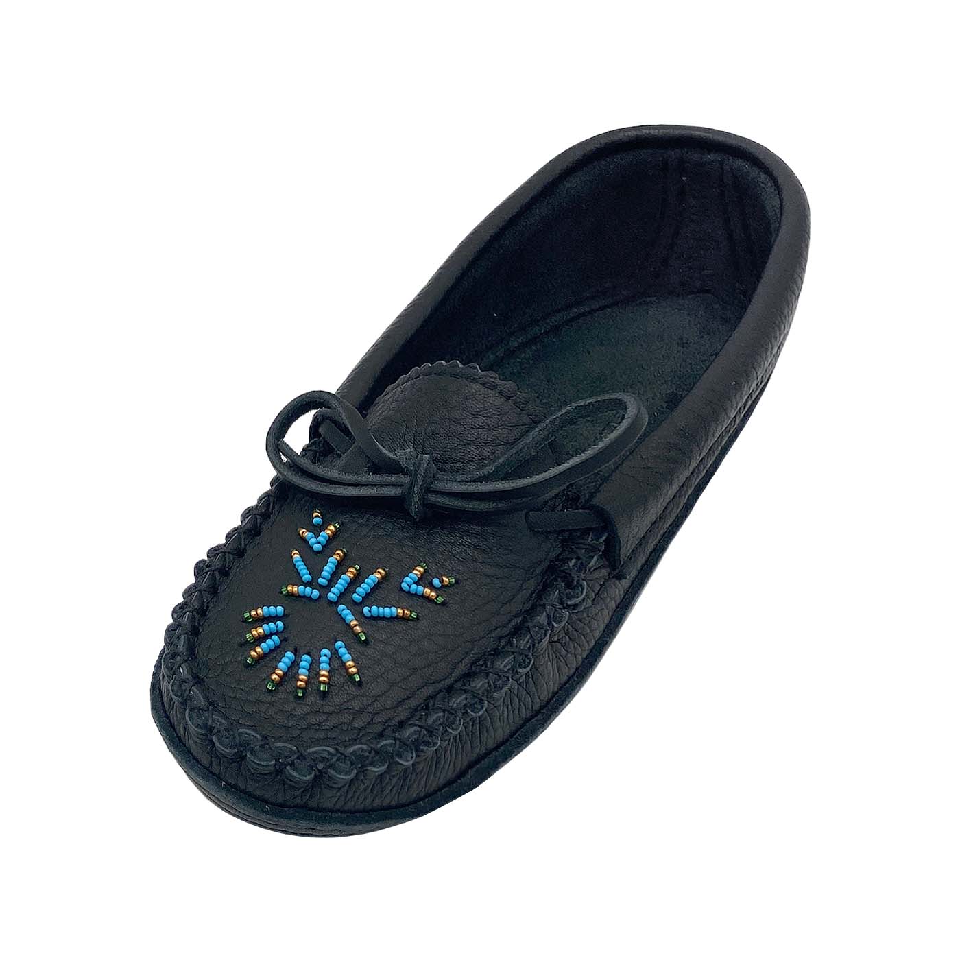 Women's Beaded Moose Hide Moccasins