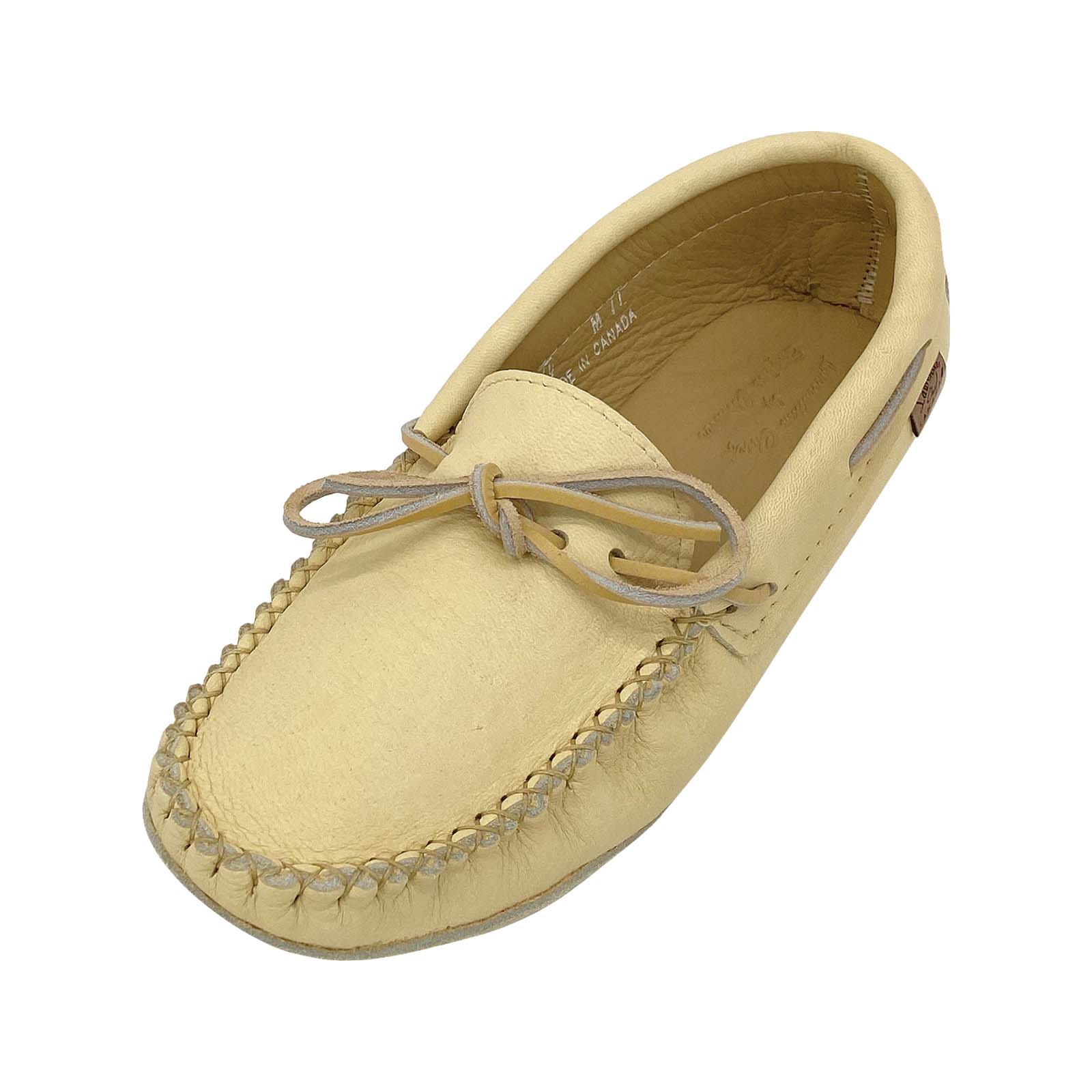 Men's Caribou Hide Leather Moccasins