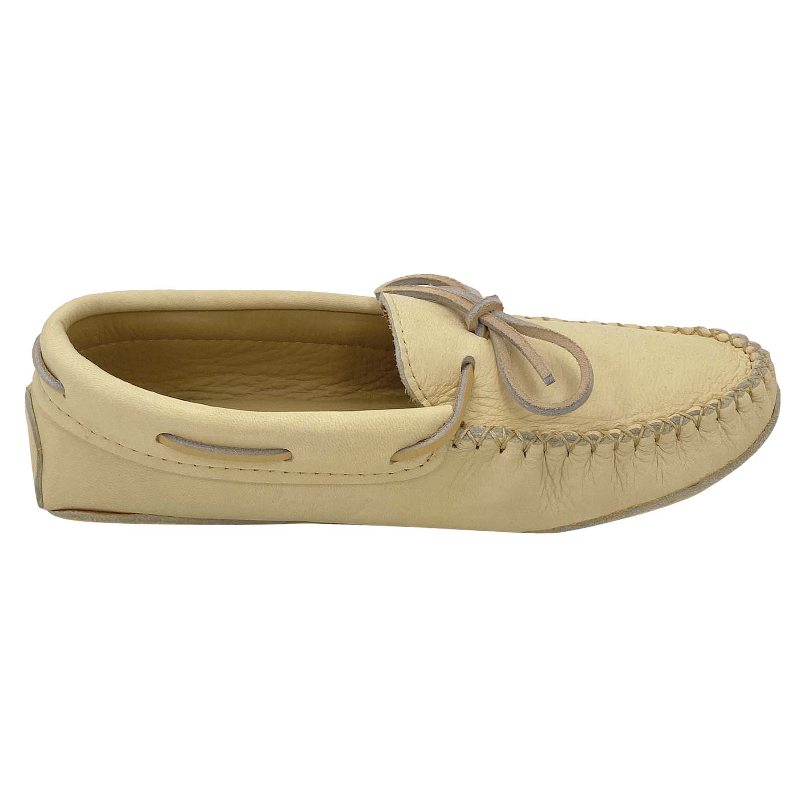 Men's Caribou Hide Leather Moccasins