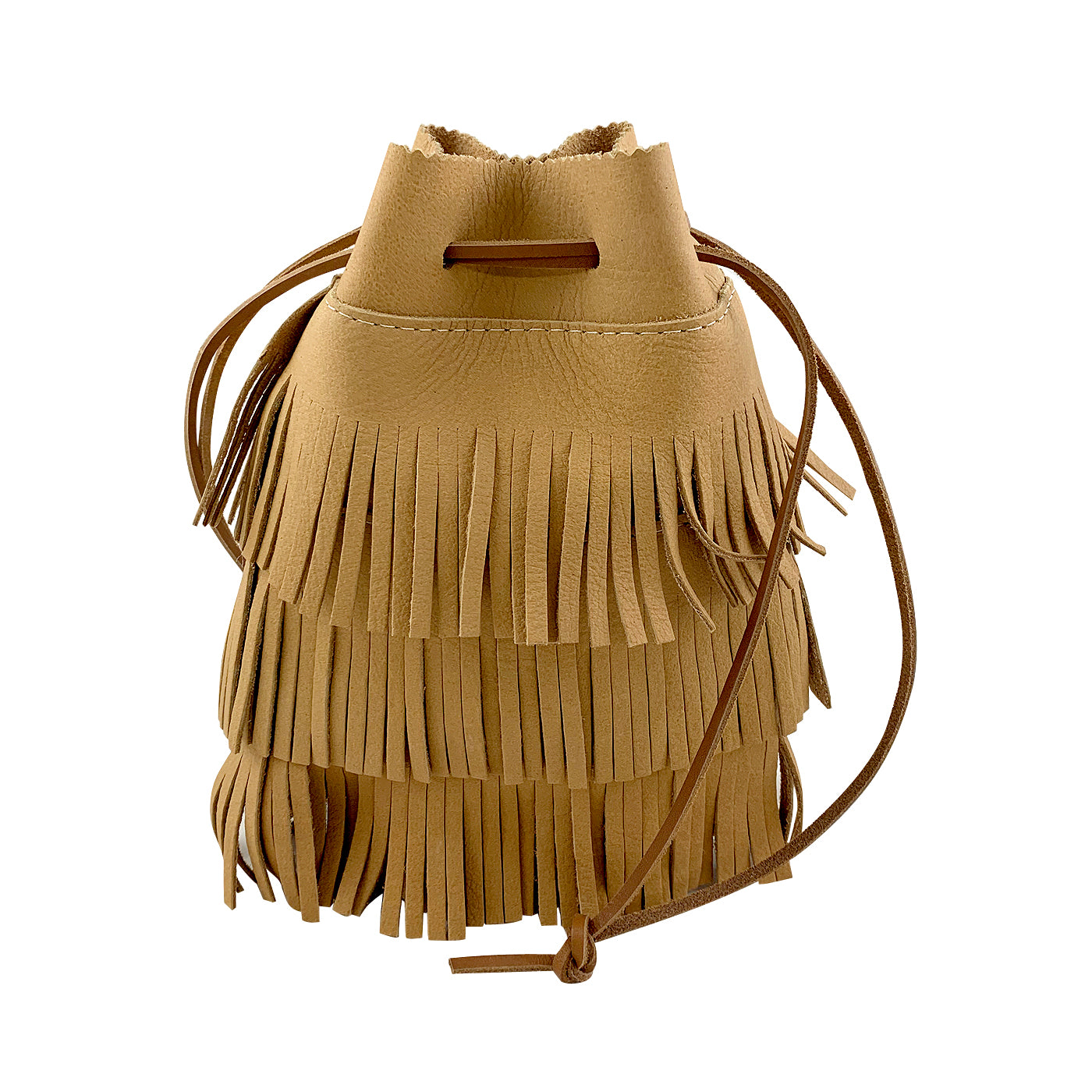 Fringed Wristlet Handbag