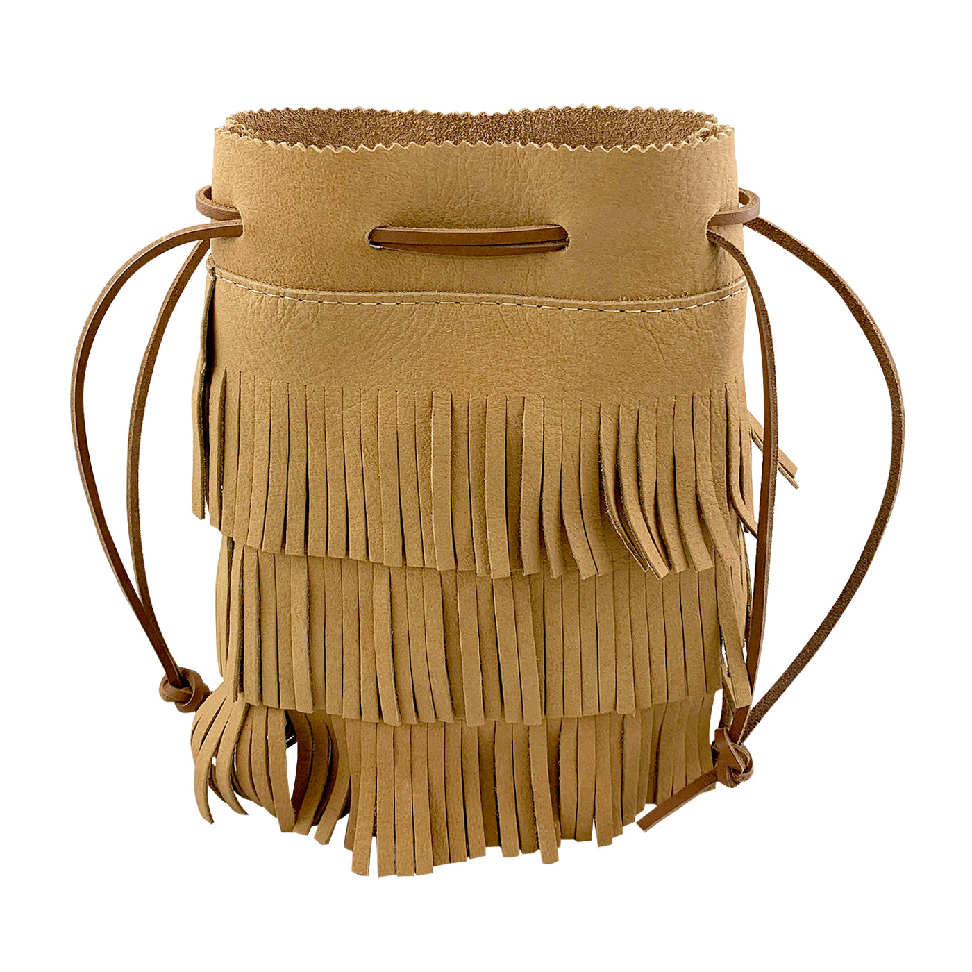 Fringed Wristlet Handbag