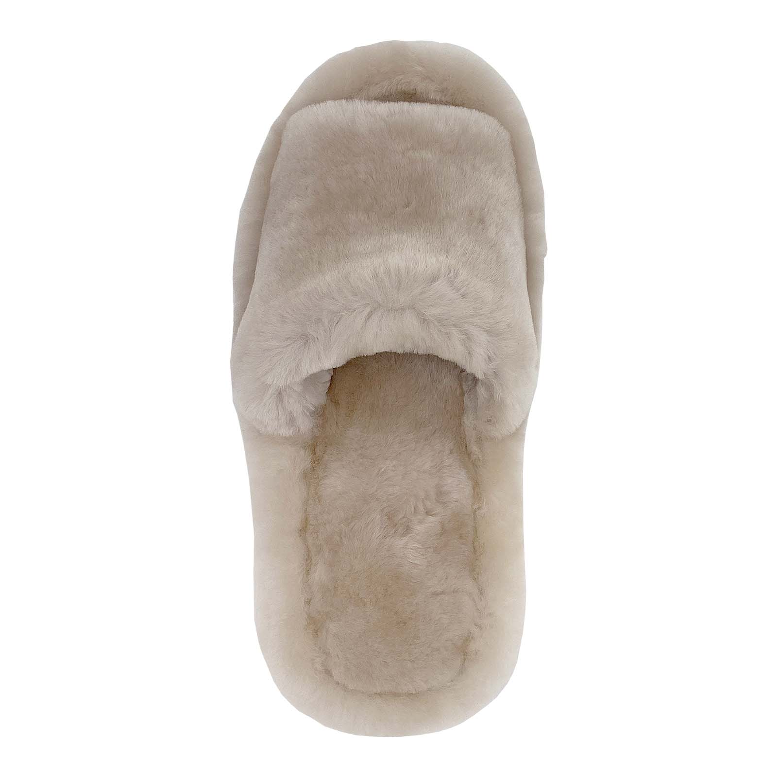 Women's Sheepskin Sandal Slippers