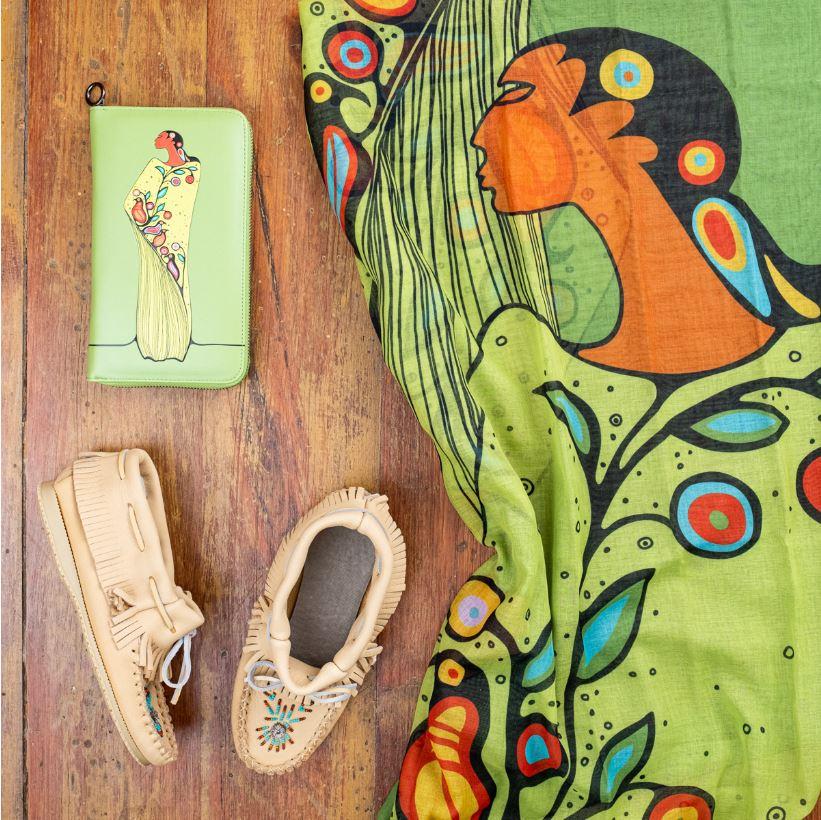 Native American Art Travel Wallet