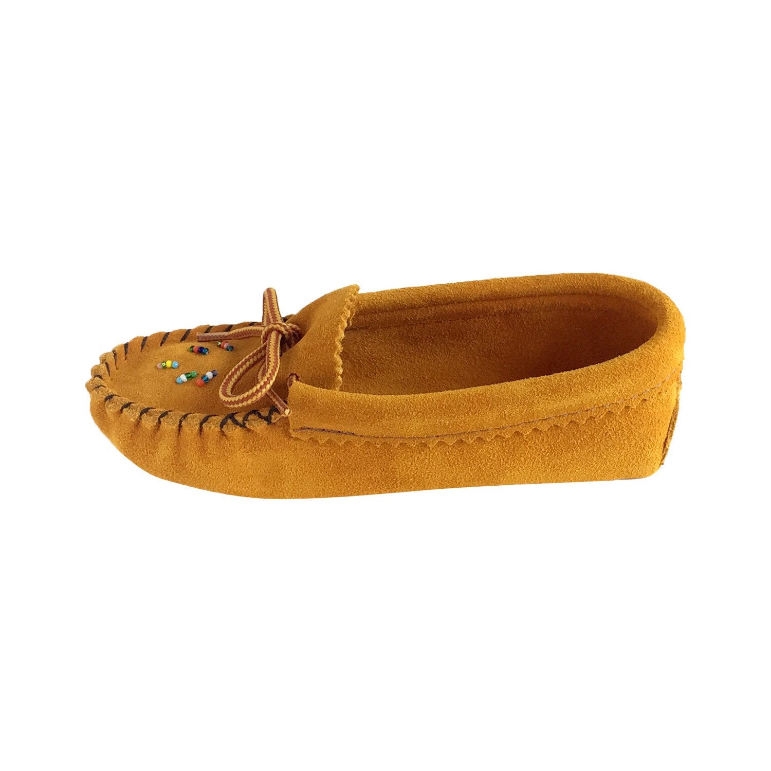 Baby, Child and Youth Suede Beaded Moccasins