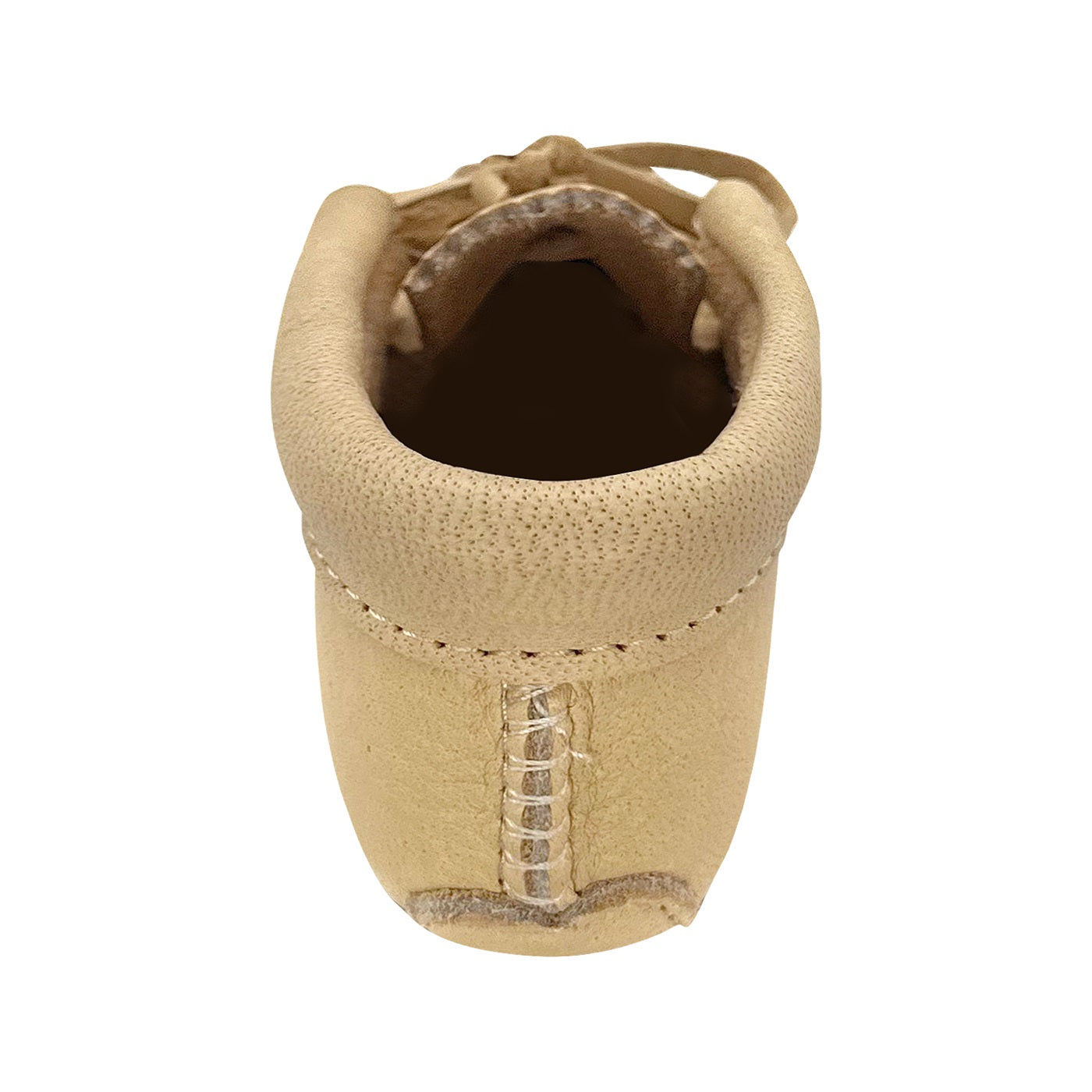 Children's Moose Hide Leather Beaded Moccasins