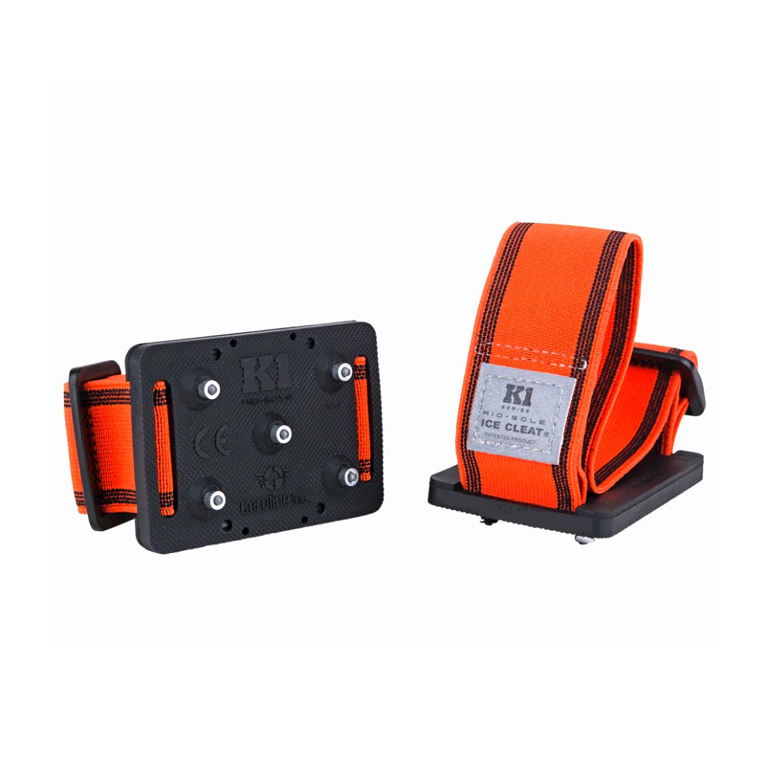 K1 Mid-Sole Ice Cleats Removable Shoe Traction Strap One Size