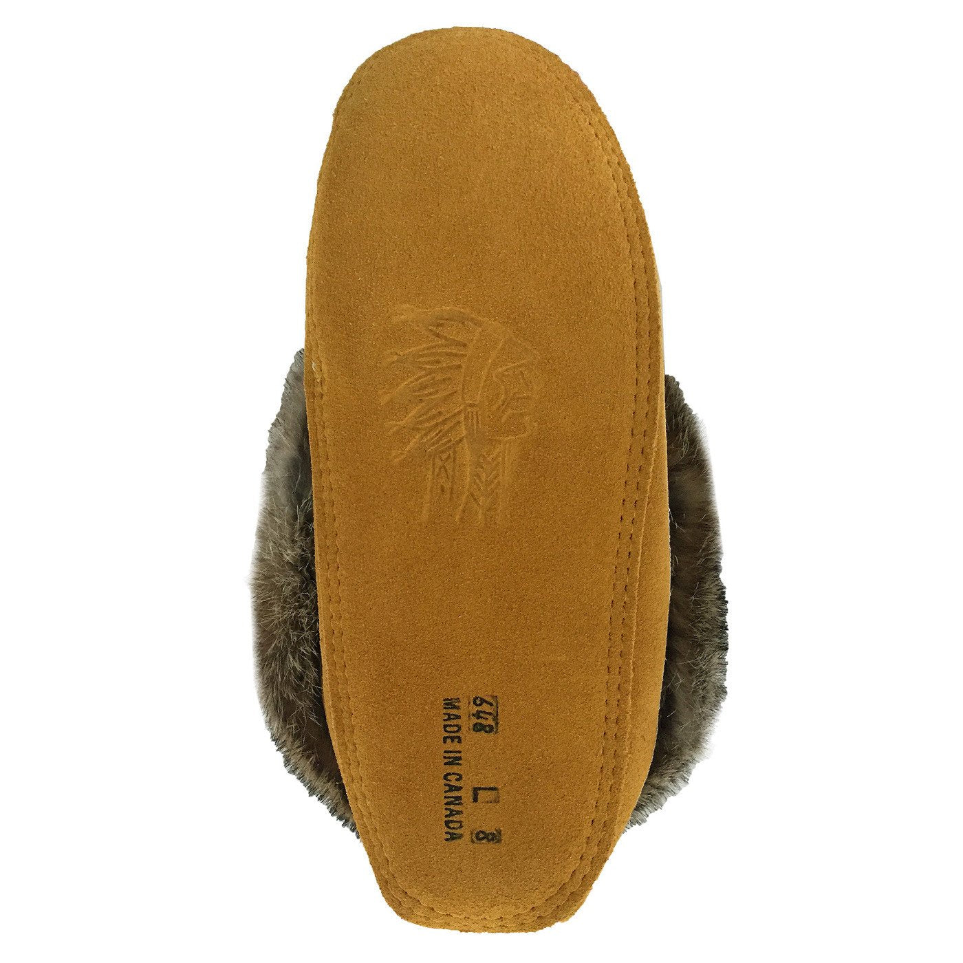 Women's Rabbit Fur Moccasins