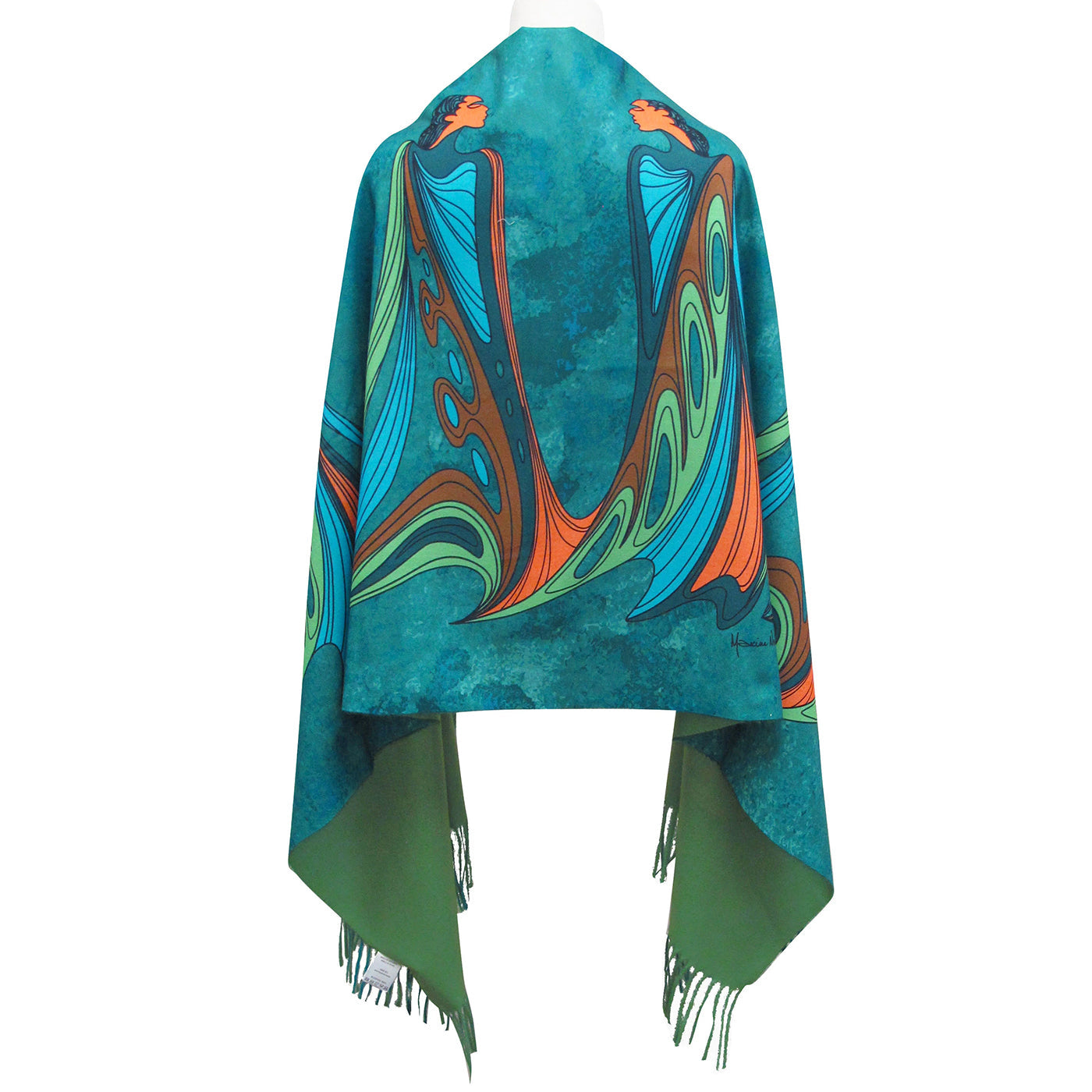 Native American Eco Art Shawl