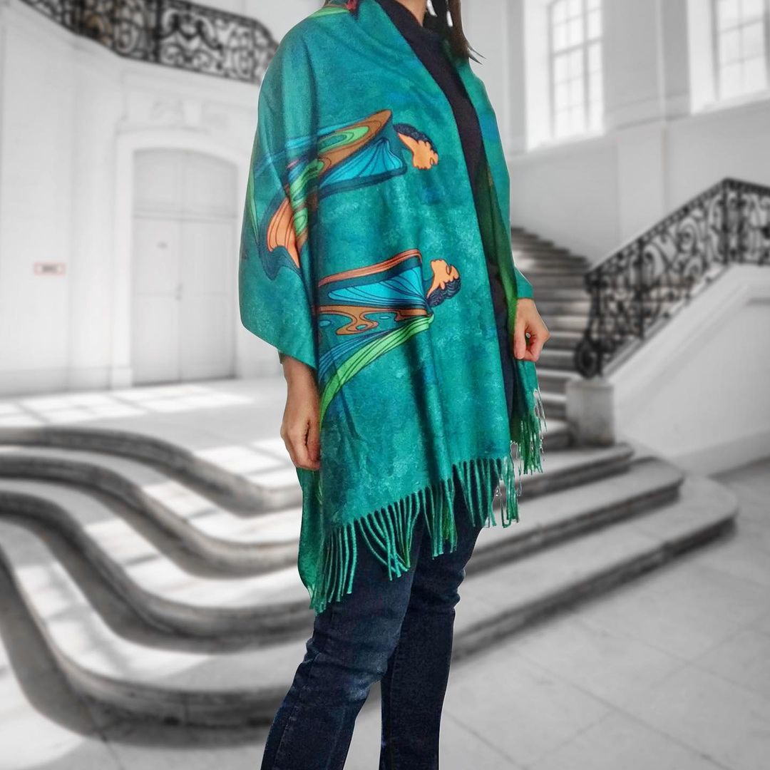 Native American Eco Art Shawl