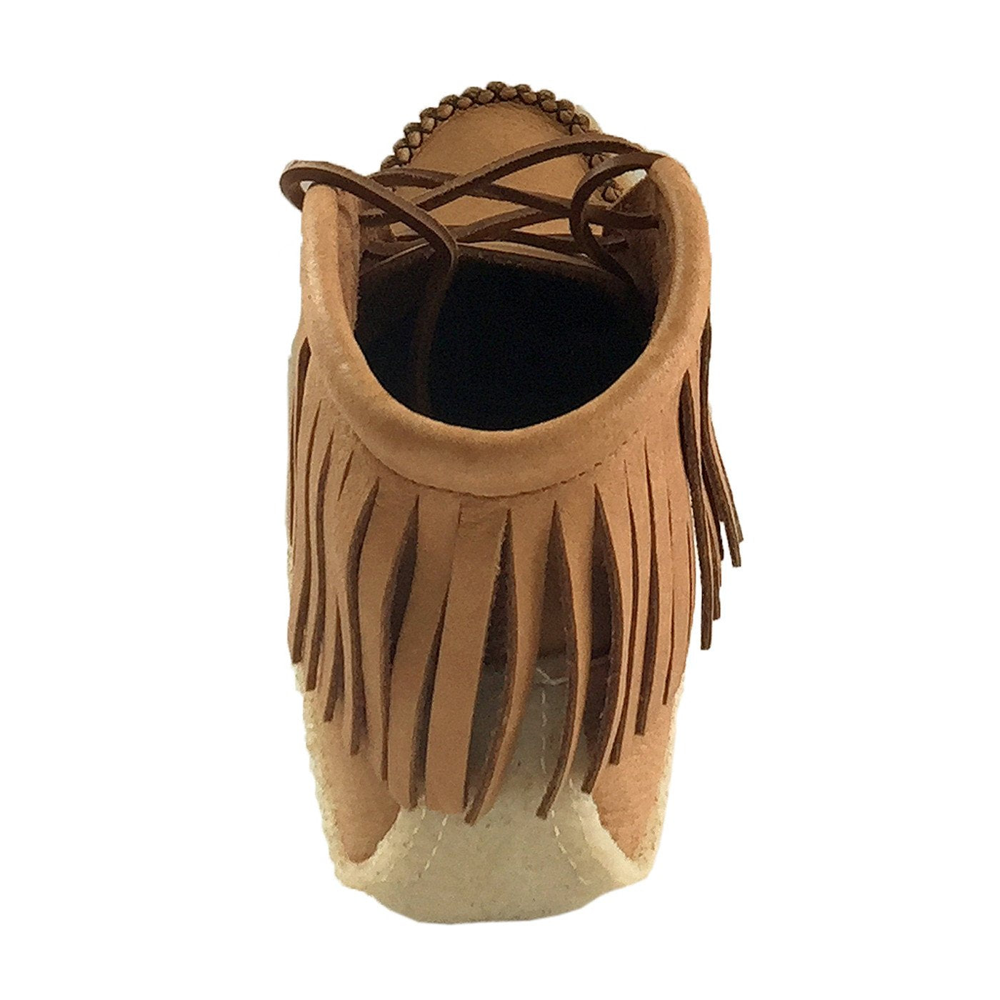 Men's Fringed Ankle Moccasin Boots