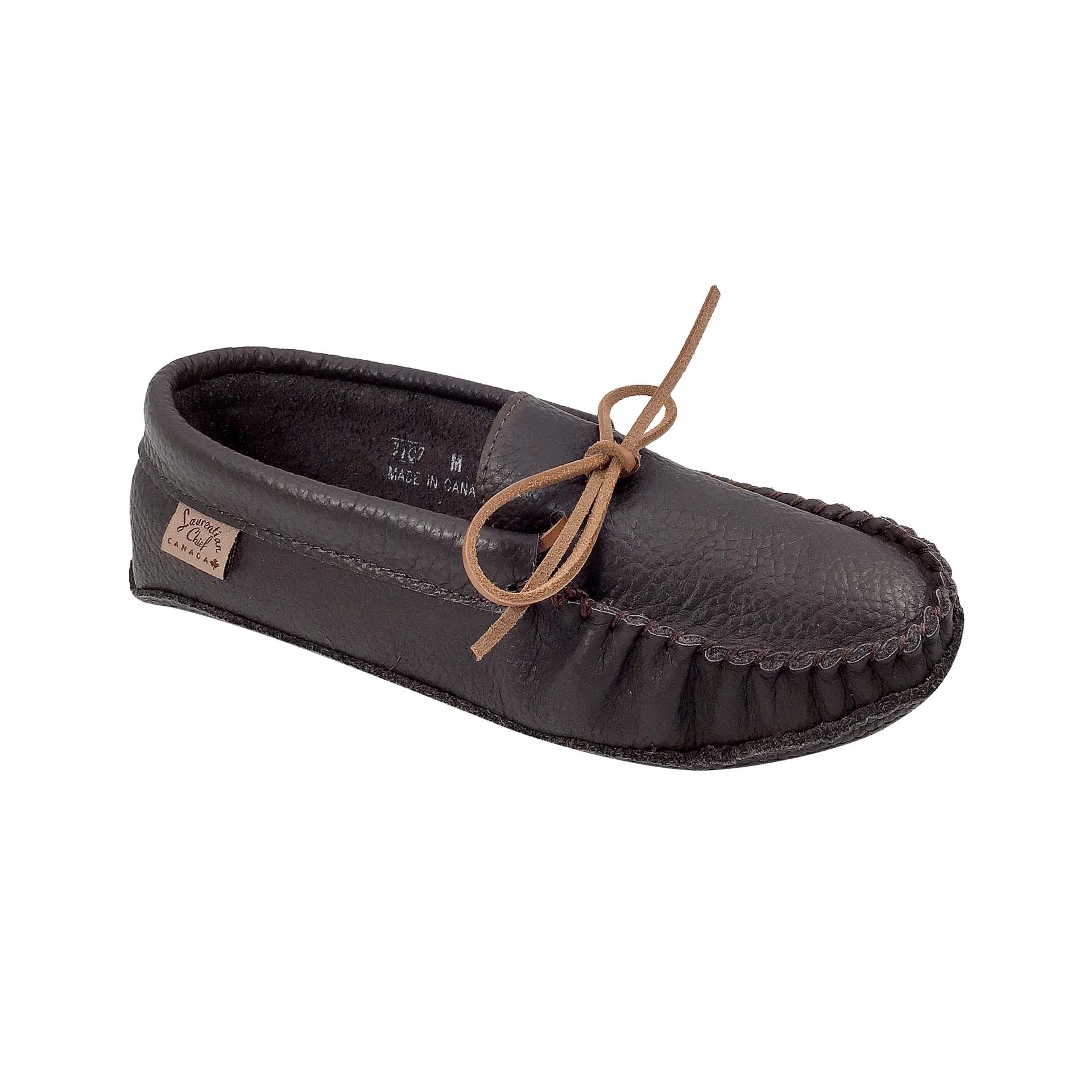 Men's Earthing Moccasins Buffalo Leather