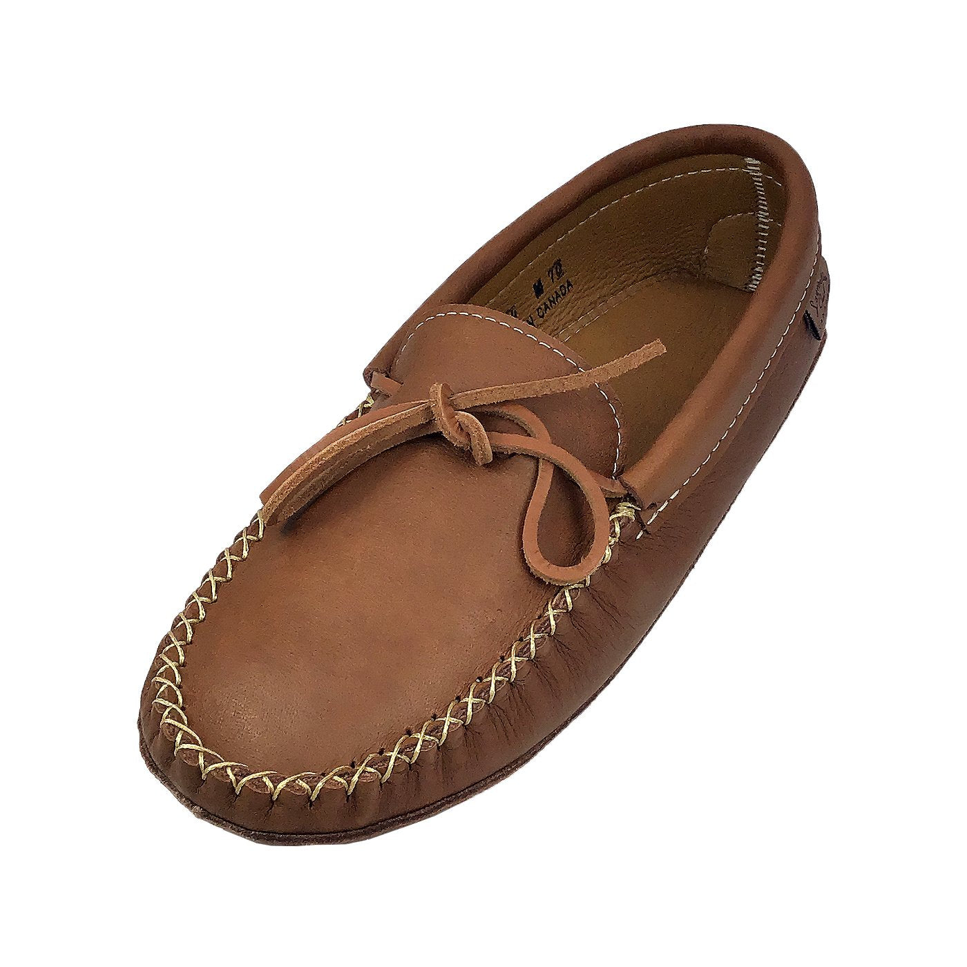 Men's Moose Hide Double Leather Moccasins