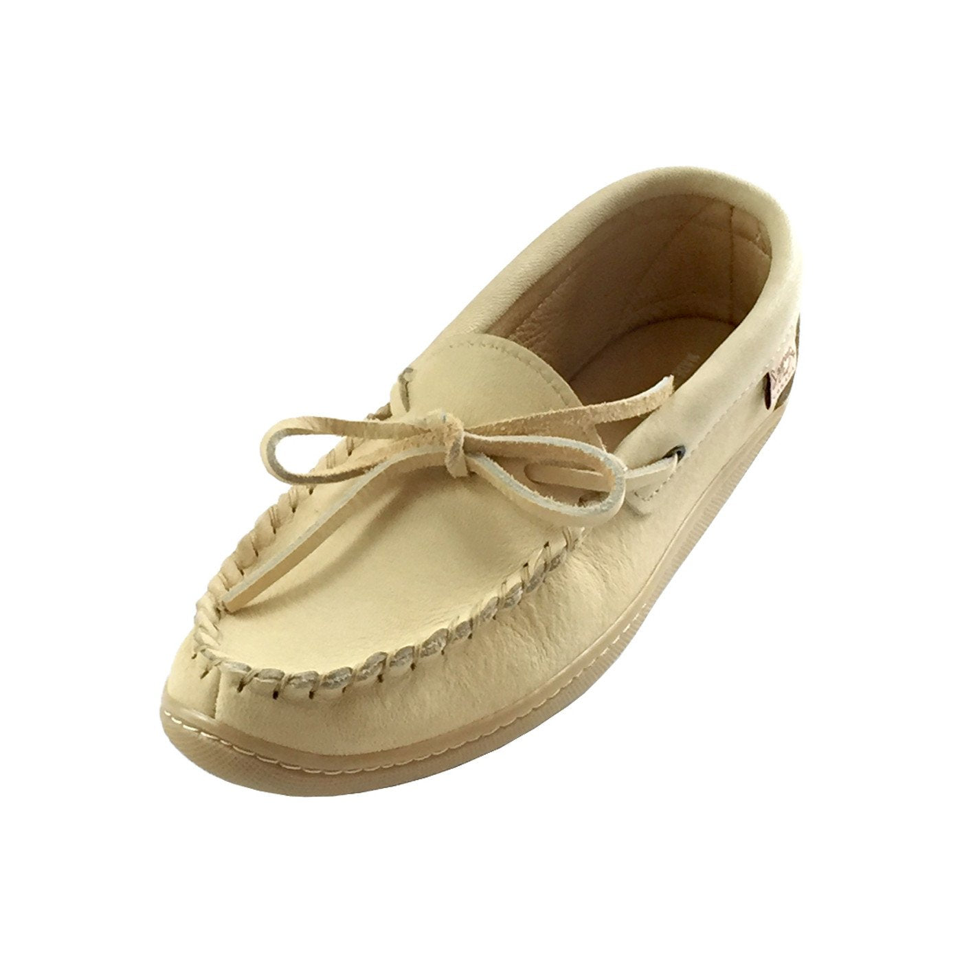 Men's Caribou Hide Leather Moccasin Shoes