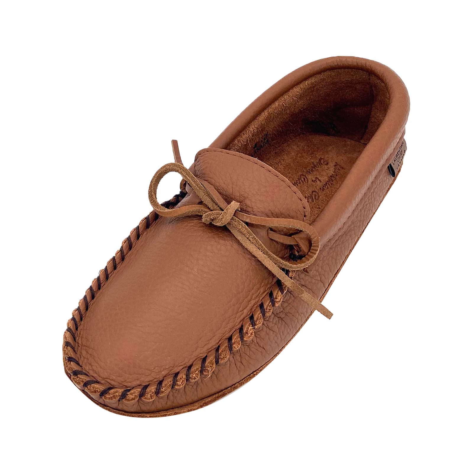 Men's Handmade Double Soft Sole Genuine Cowhide Leather Moccasins