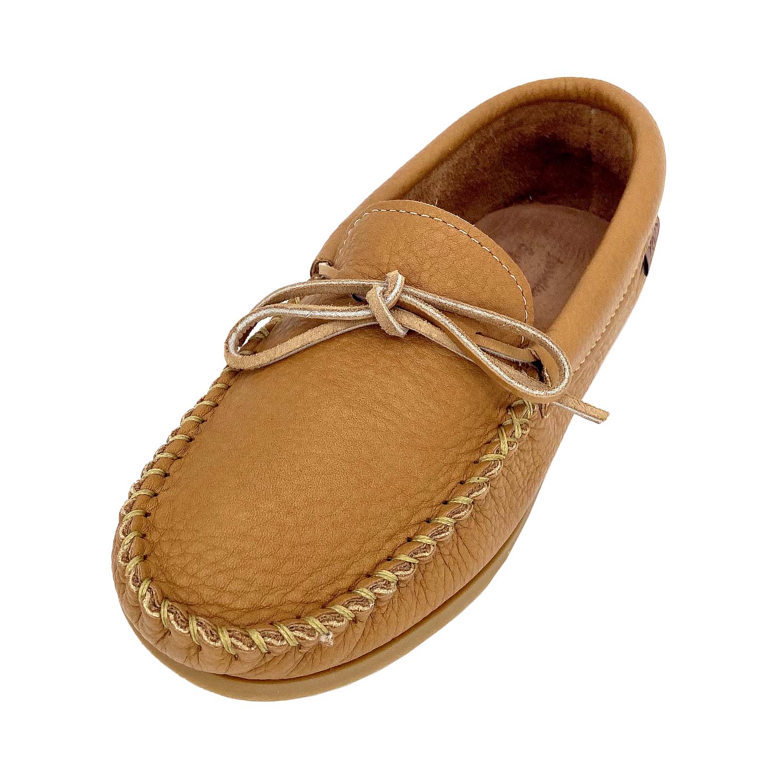 Men's Casual Genuine Leather Rubber Sole Moccasins Shoes