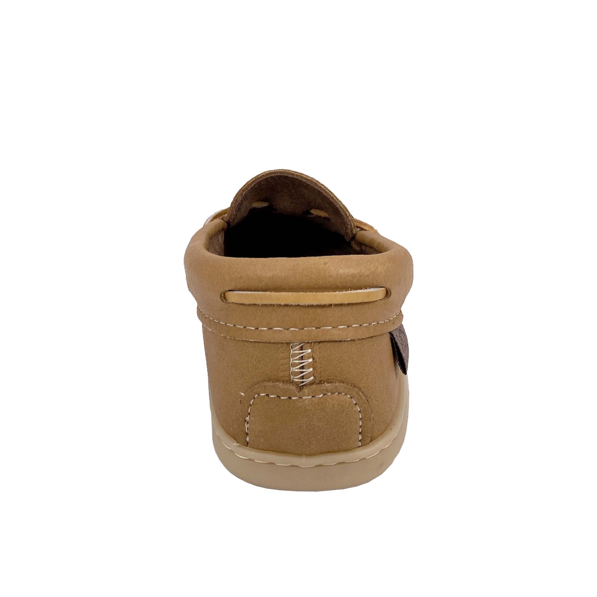 Men's Earthing Moccasin Shoes with Copper Rivet Rubber Sole