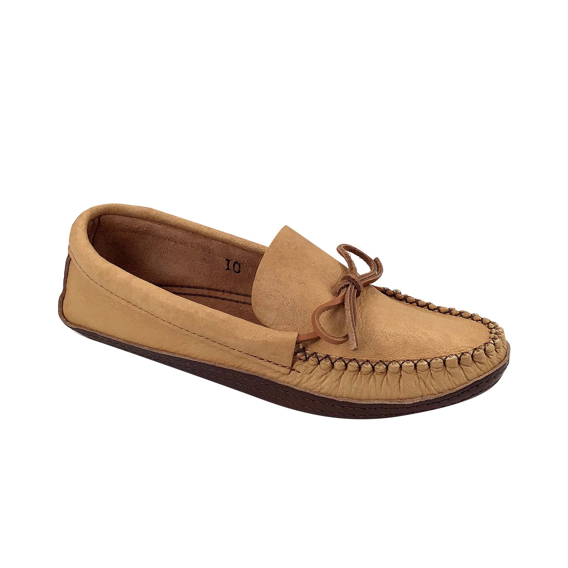 Men's Earthing Moccasins Moose Hide