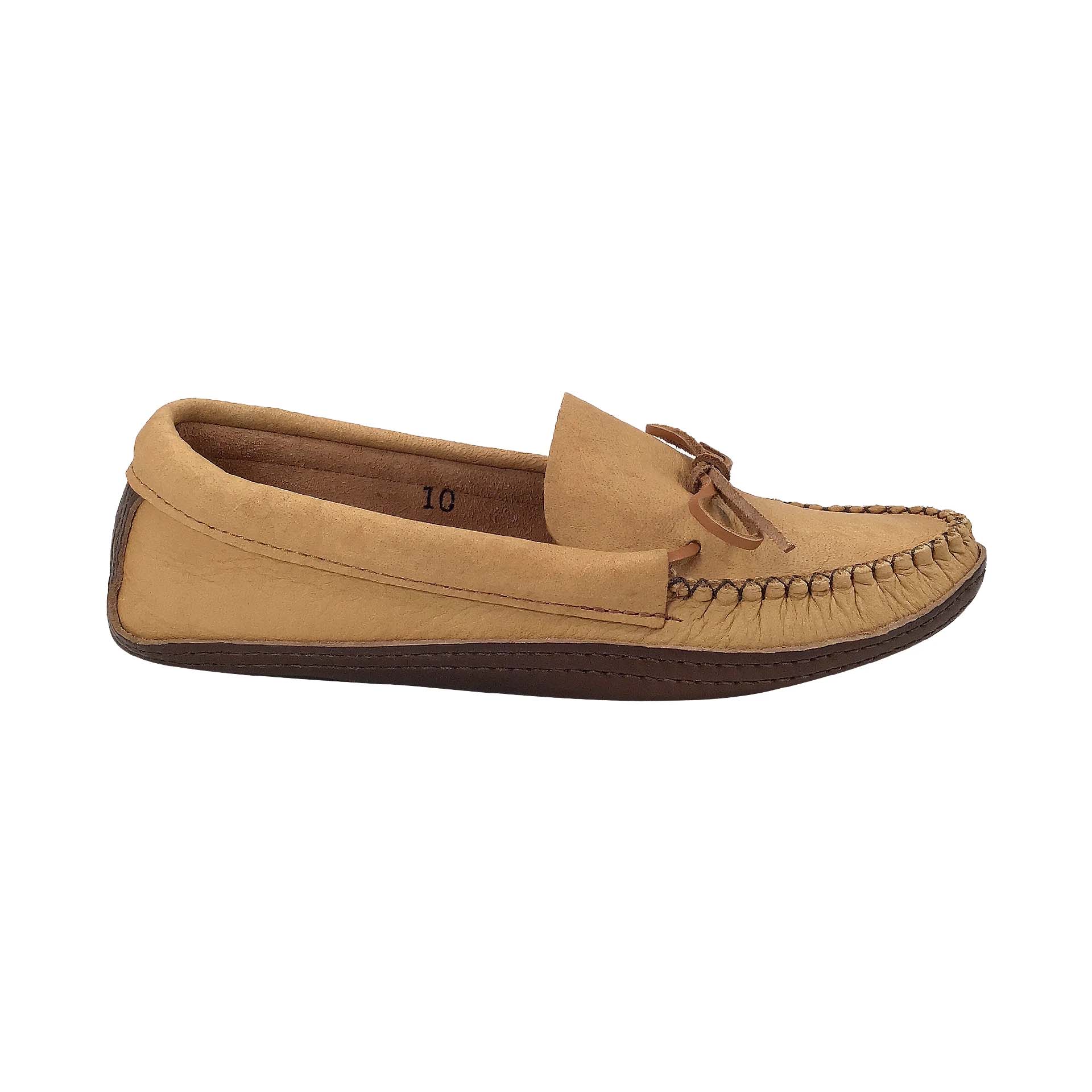 Men's Earthing Moccasins Moose Hide