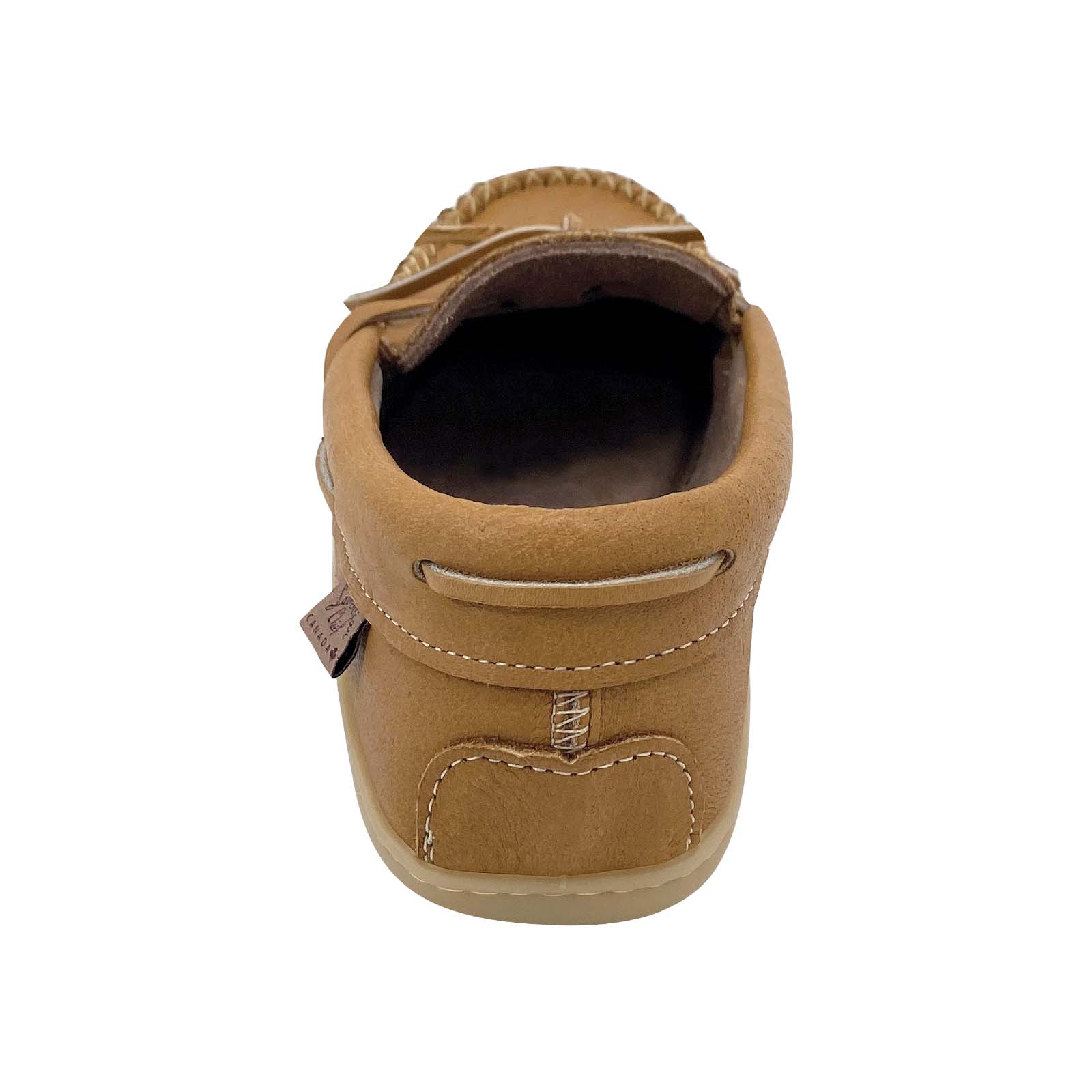 Men's Cork Moose Hide Leather Moccasin Shoes